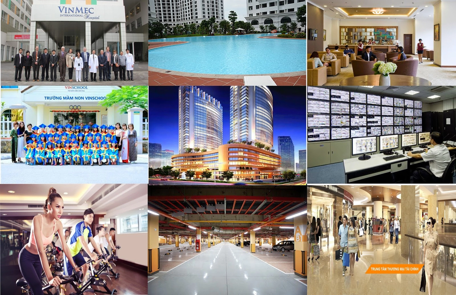 Có phòng gym trong Vinhomes Thăng Long không?