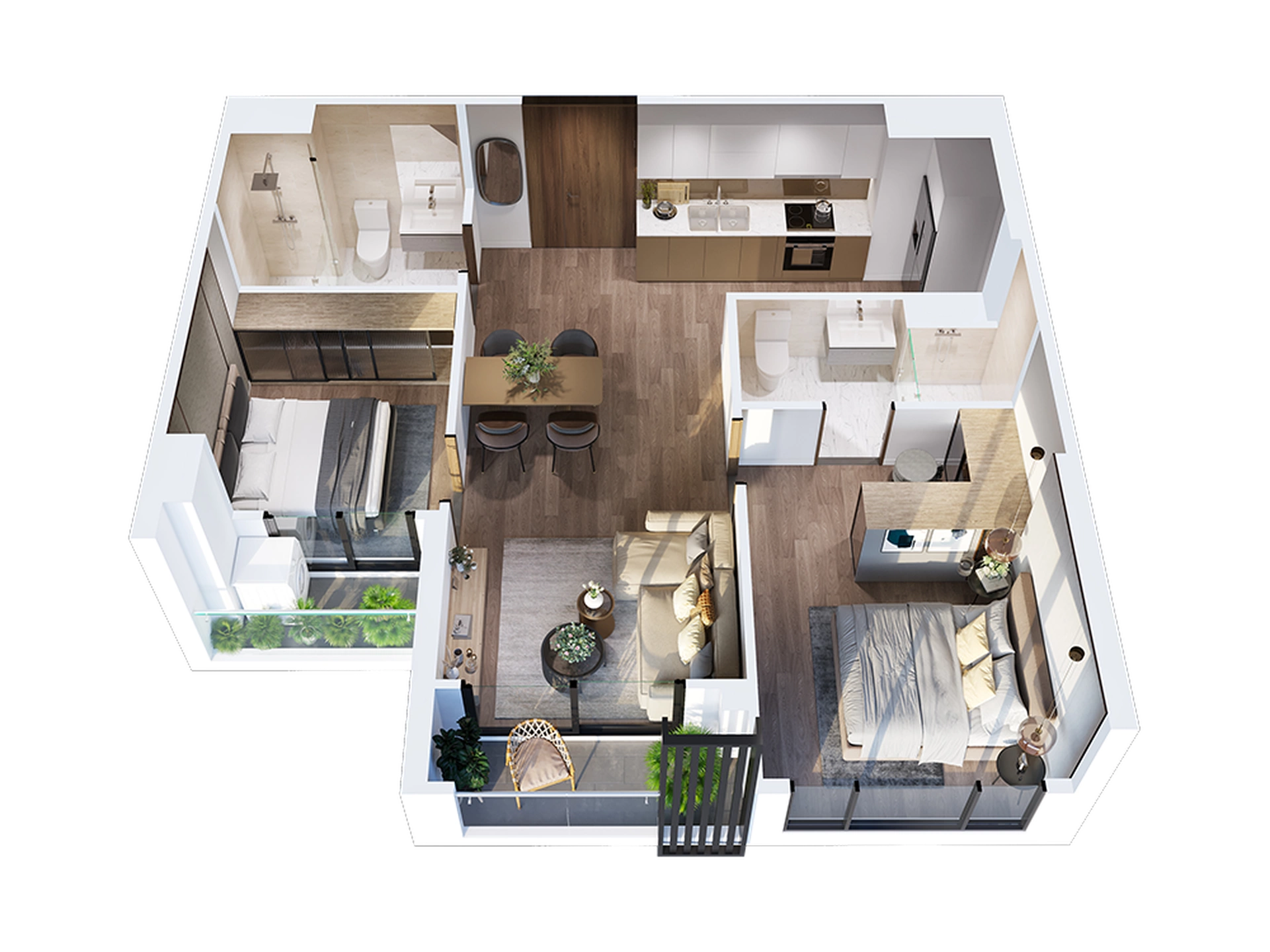 Vì sao gia đình 4 người nên mua căn 3PN tại Masteri Waterfront?
