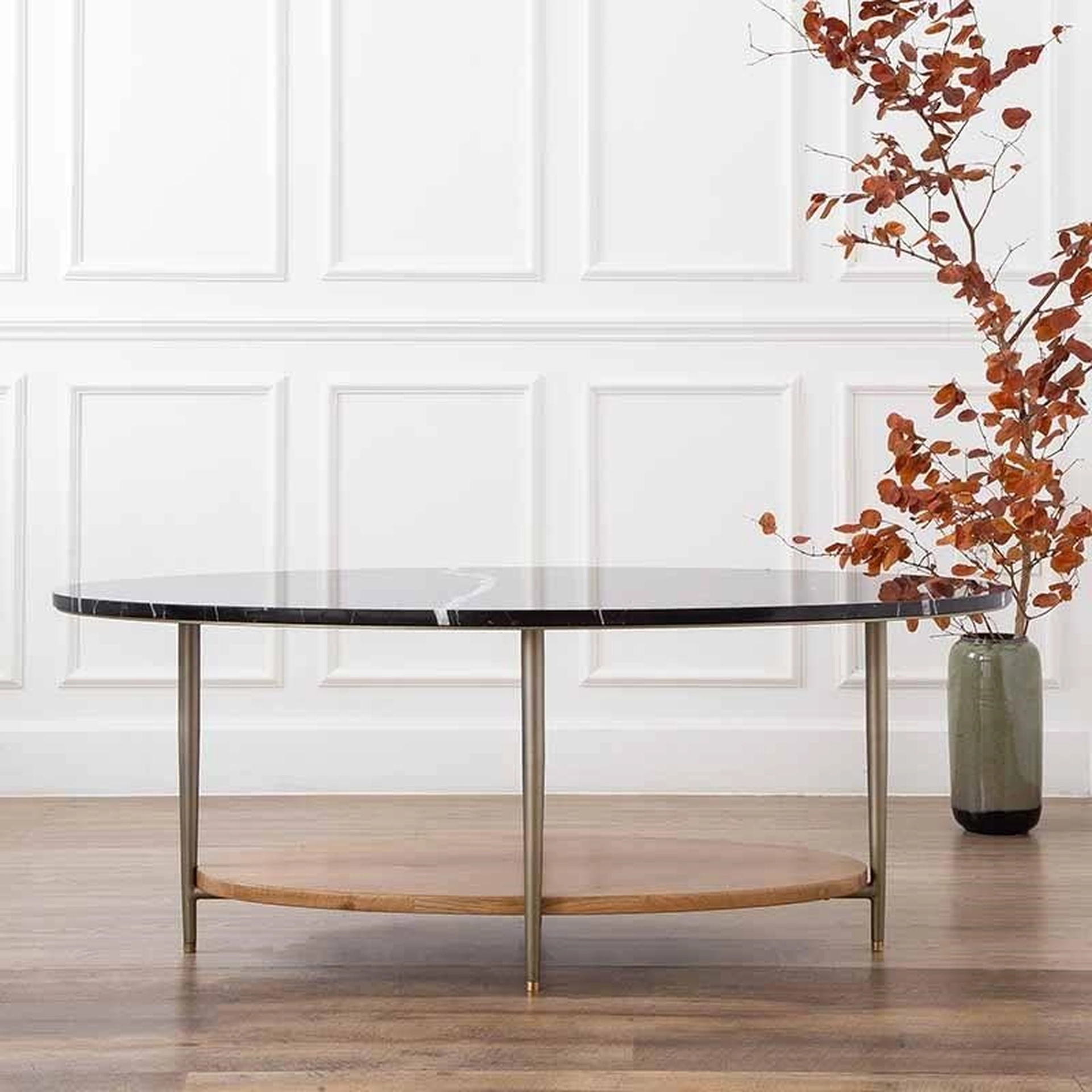 Thiết kế nội thất cho căn hộ cao cấp: Vì sao nên chọn sự kết hợp giữa đá và gỗ tự nhiên?