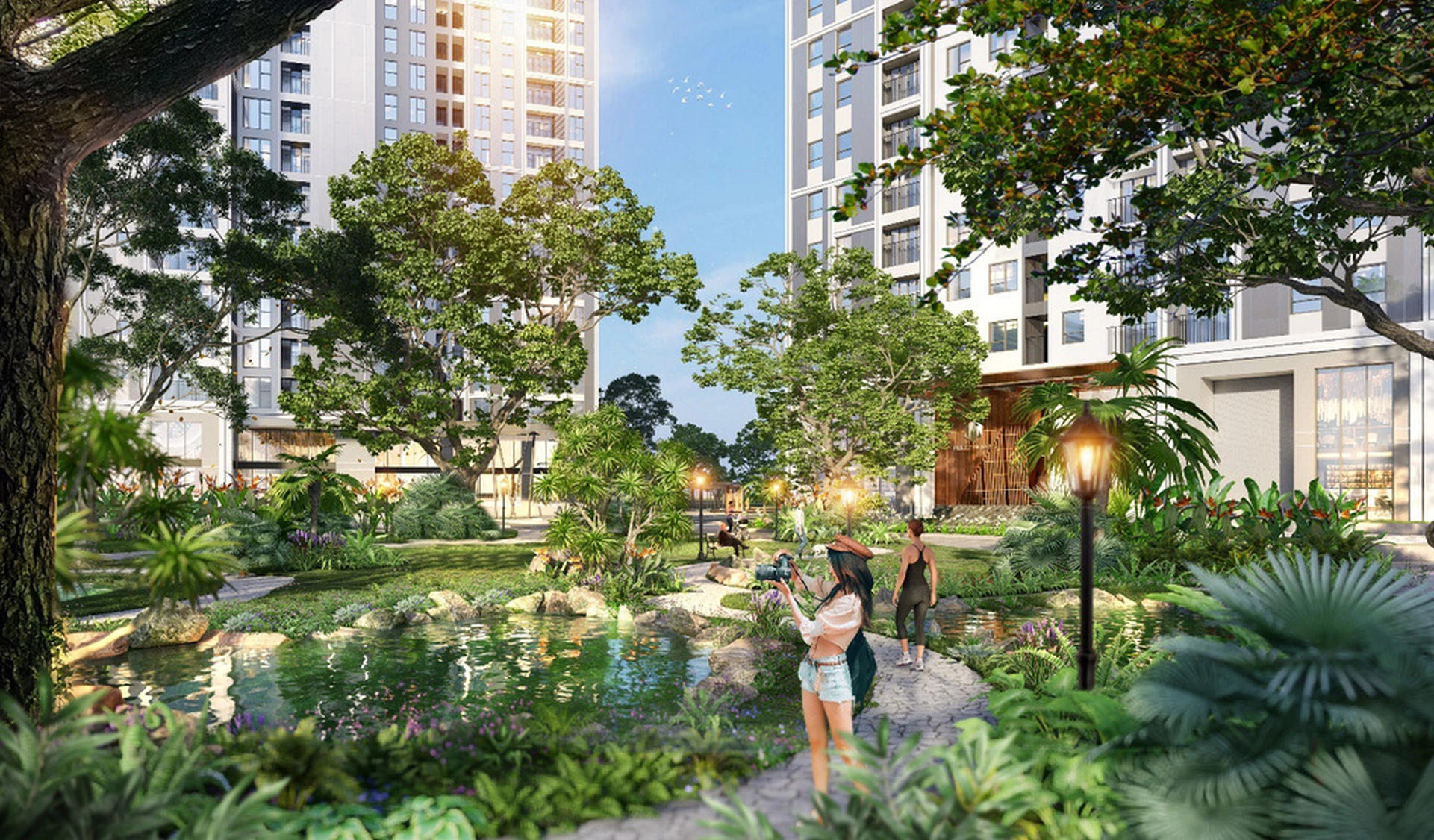 Làn sóng thuê nhà đang dần dịch chuyển đến những khu đô thị xanh, đa tiện ích