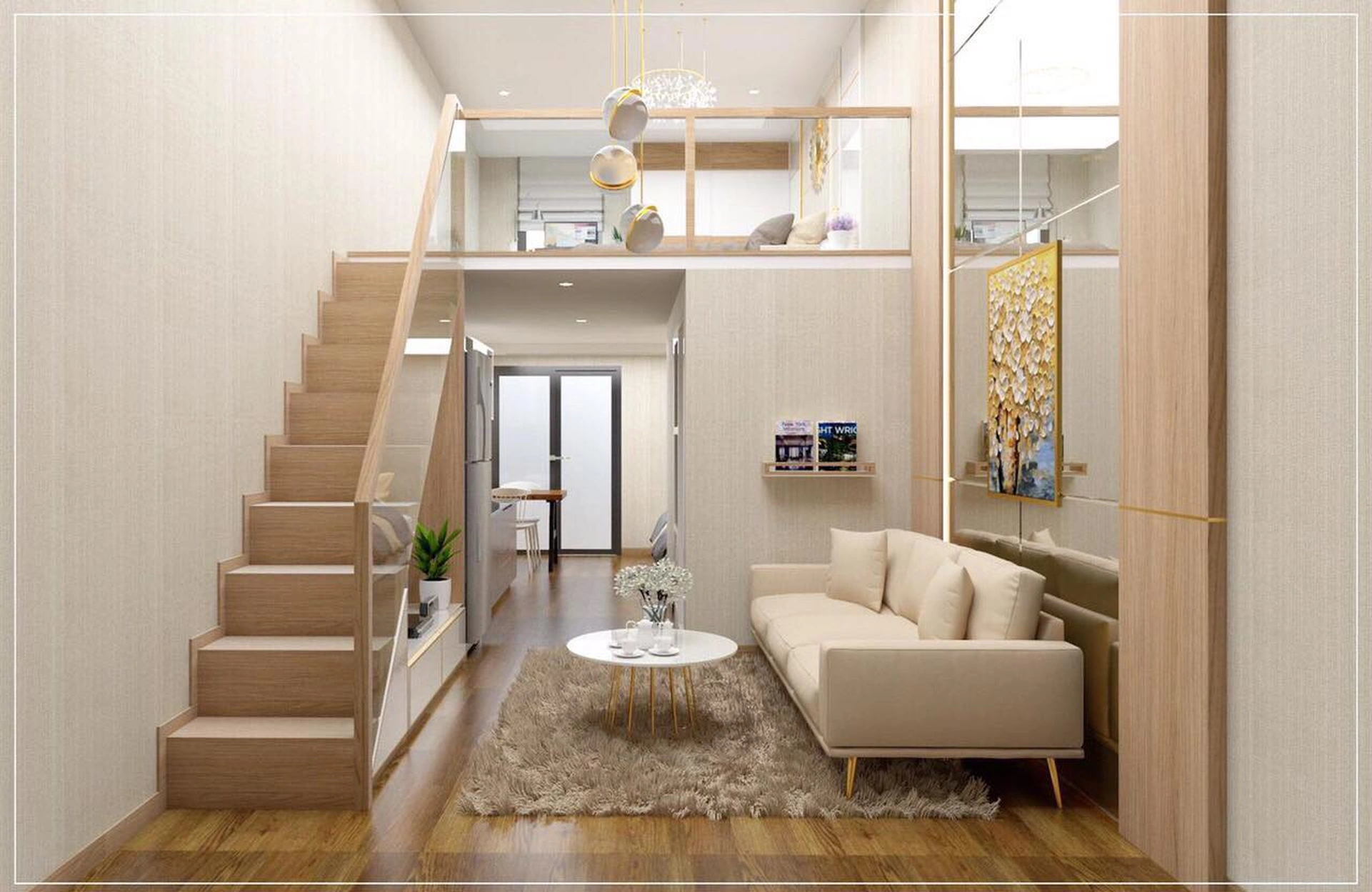 Học tập phong cách thiết kế nội thất căn studio độc đáo, hợp mệnh từ bạn nữ tuổi Kỷ Mão 1999