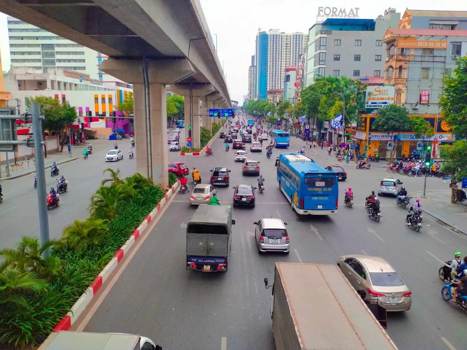 Nhà mặt phố 4 tầng đường Quang Trung quận Hà Đông giá bao nhiêu?
