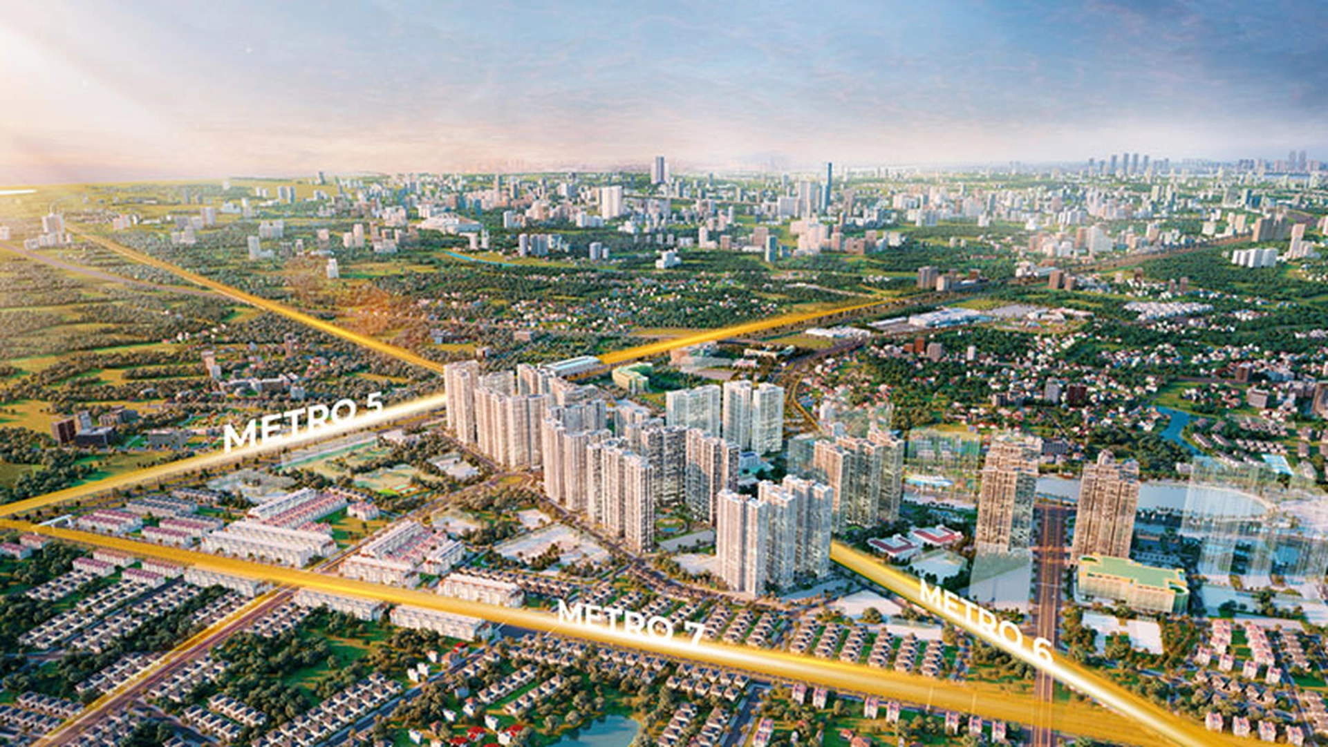 The Metrolines Vinhomes Smart City được xây dựng với mục tiêu gì và đâu là điểm nhấn thu hút sự chú ý của dự án này?