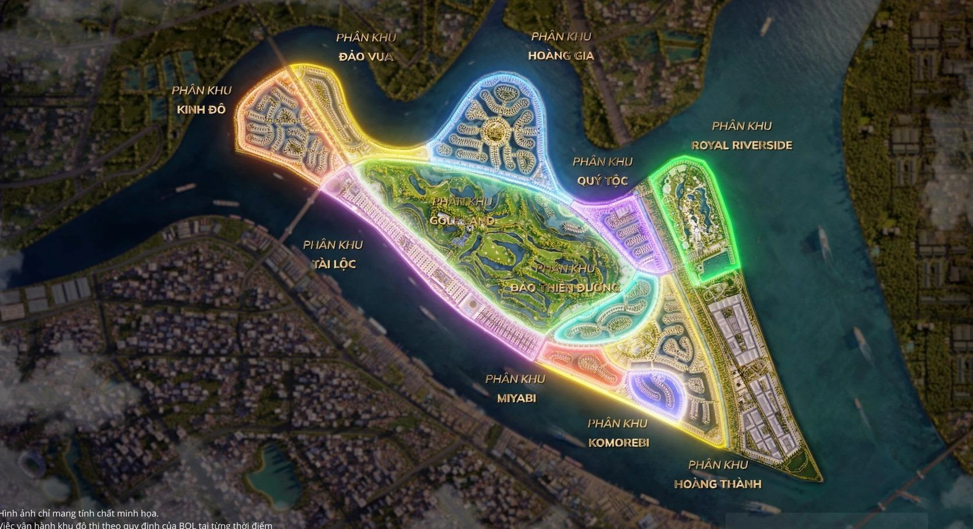 Phân khu Kinh Đô có quy mô và vị thế như thế nào trên bản đồ dự án Vinhomes Royal Island?