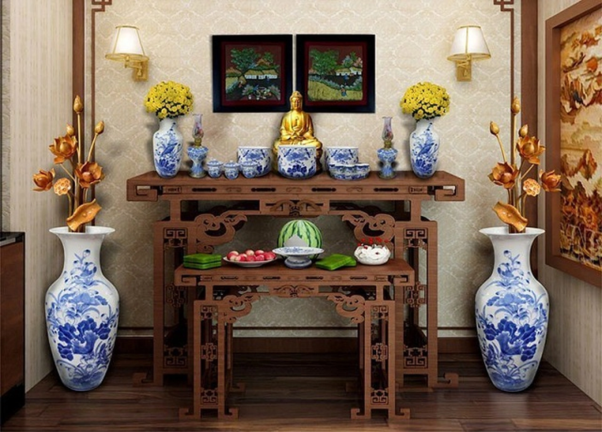 Đâu là hướng bàn thờ tốt mang lại sức khỏe cho mệnh chủ tuổi Kỷ Dậu 1969 nữ mạng?