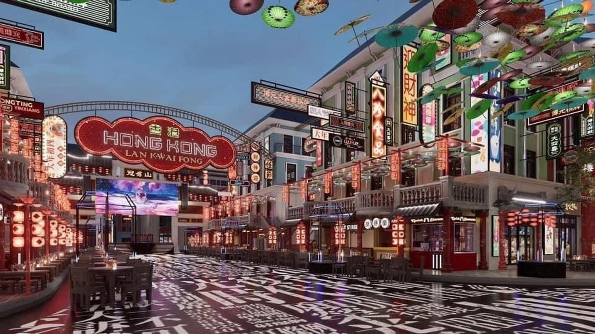 Phân khu Little Hong Kong tại Vinhomes Ocean Park 2 được thiết kế kiến trúc và cảnh quan như thế nào?