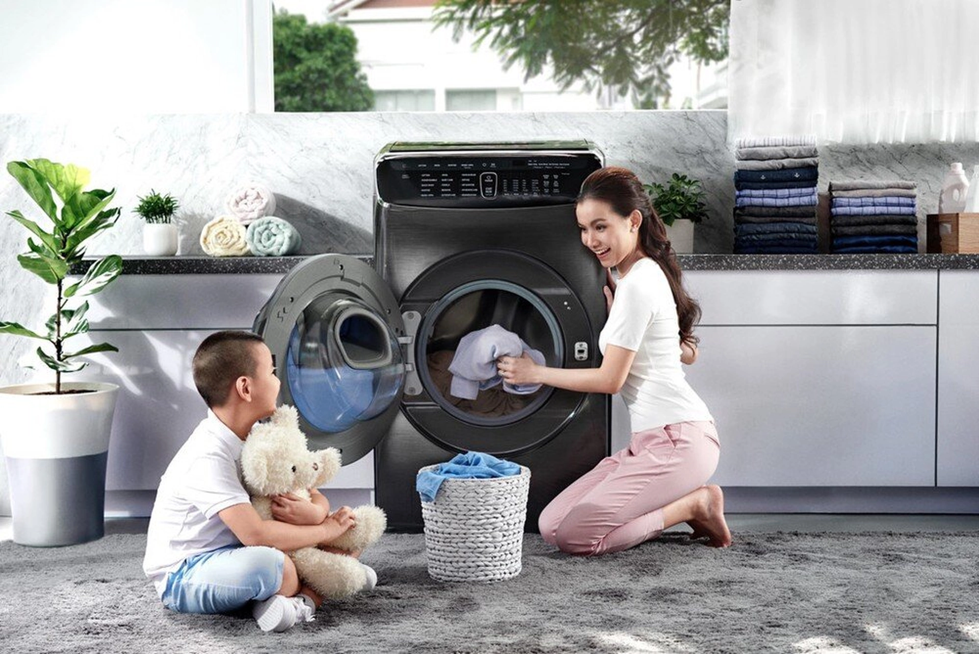 Có những cách nào giúp tiết kiệm điện nước khi sử dụng máy giặt?