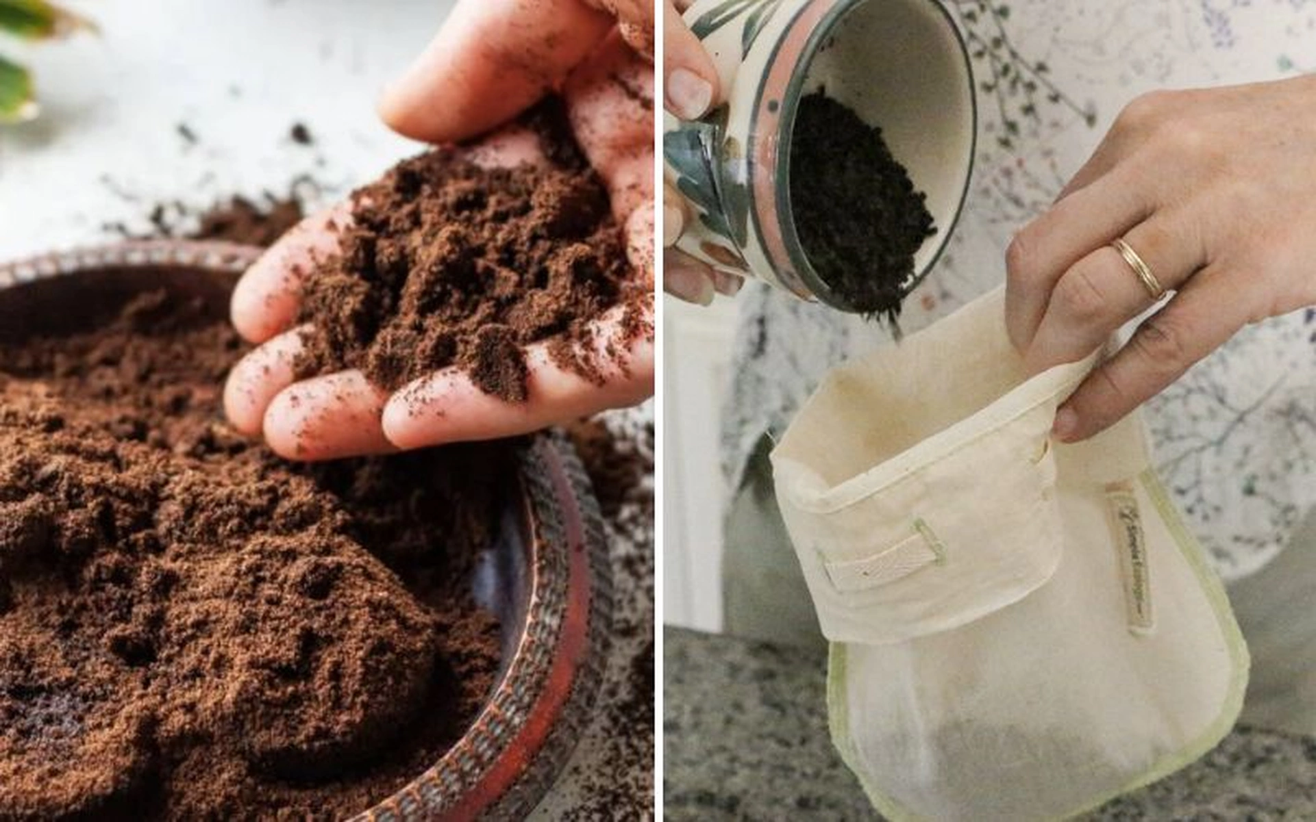 Khử mùi phòng kín bằng bã trà, bã cà phê như thế nào?