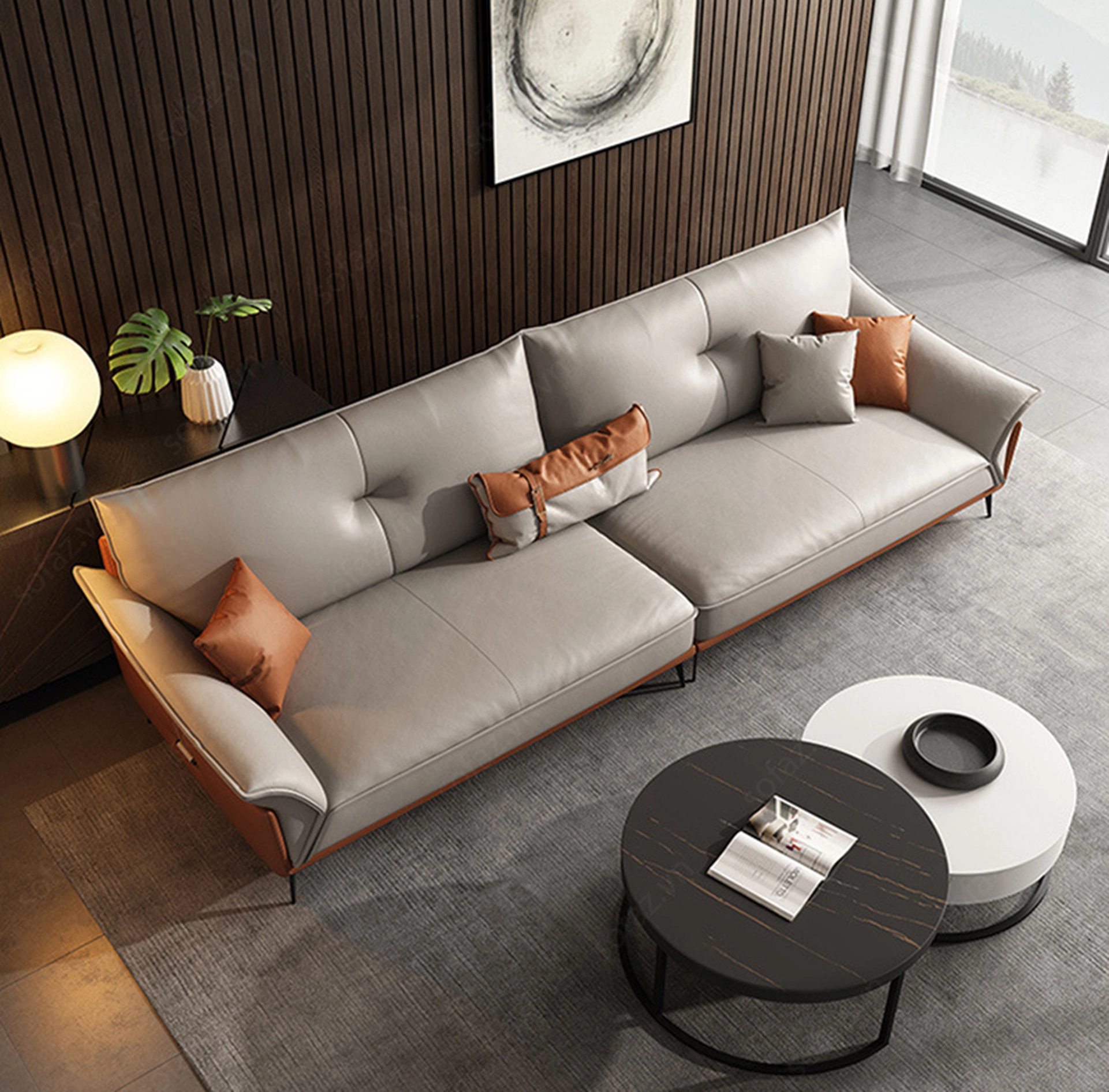 Nên chọn sofa da hay sofa nỉ cho phòng khách khi nhà có trẻ nhỏ?