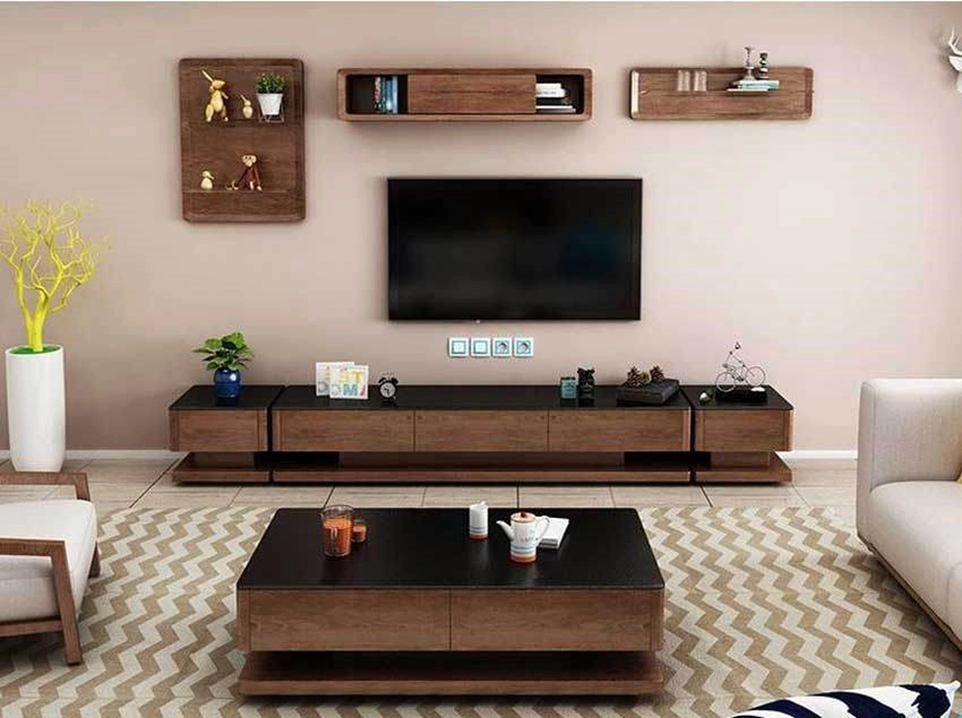 Đặt kệ tivi phòng khách dựa vào mệnh tuổi của gia chủ như thế nào?