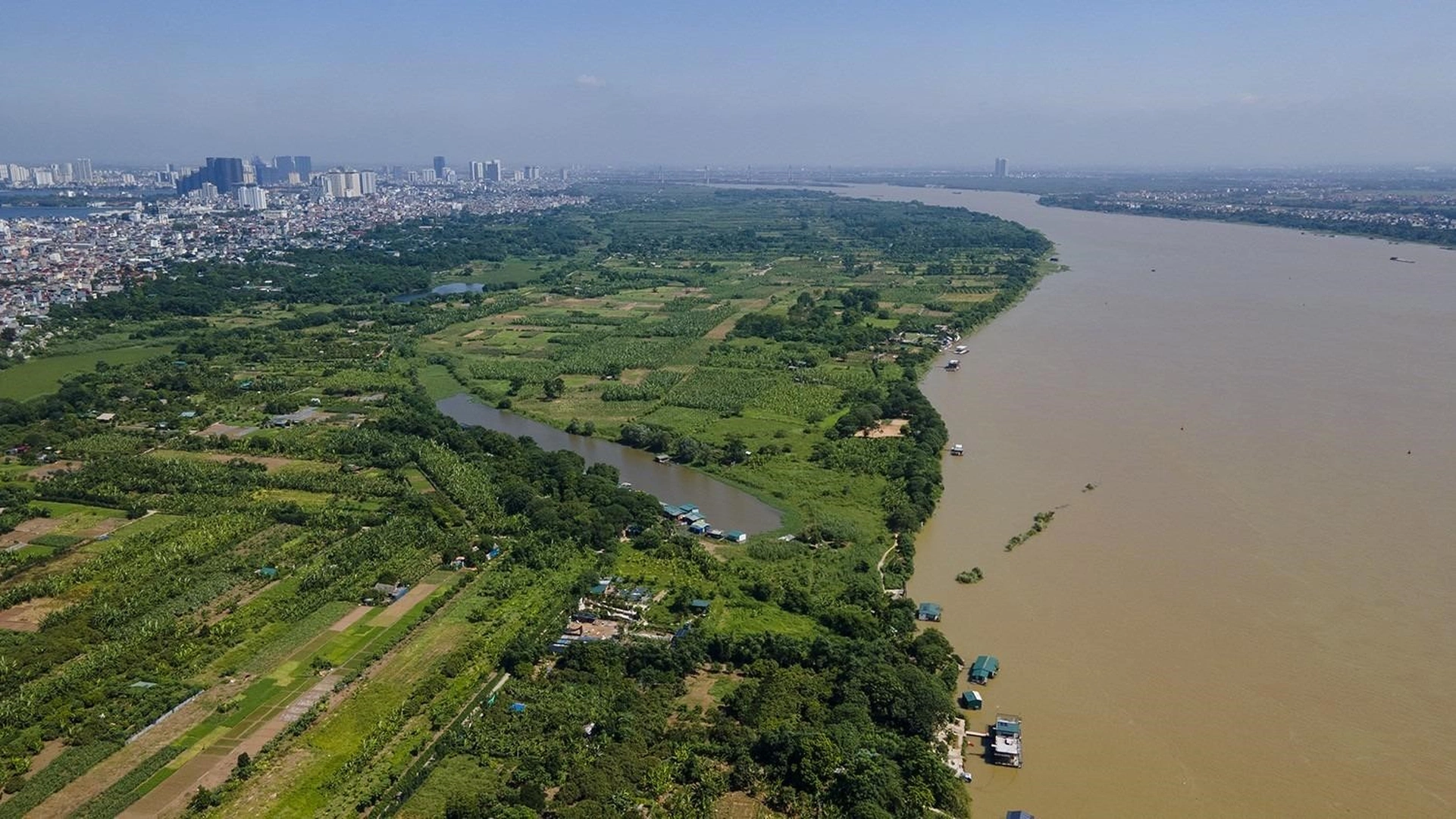 Cập nhật thông tin quy hoạch bãi giữa Sông Hồng mới nhất