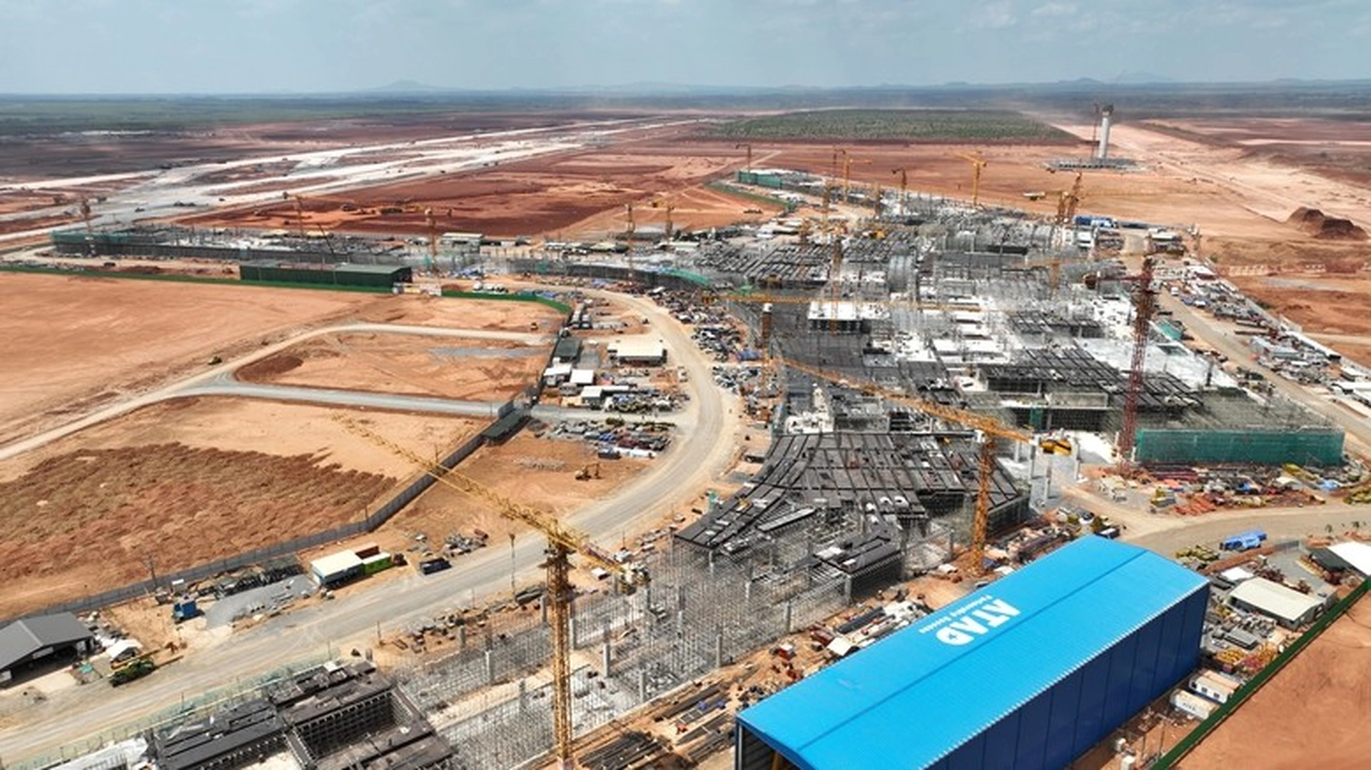 Cập nhật tiến độ xây dựng sân bay Long Thành mới nhất 