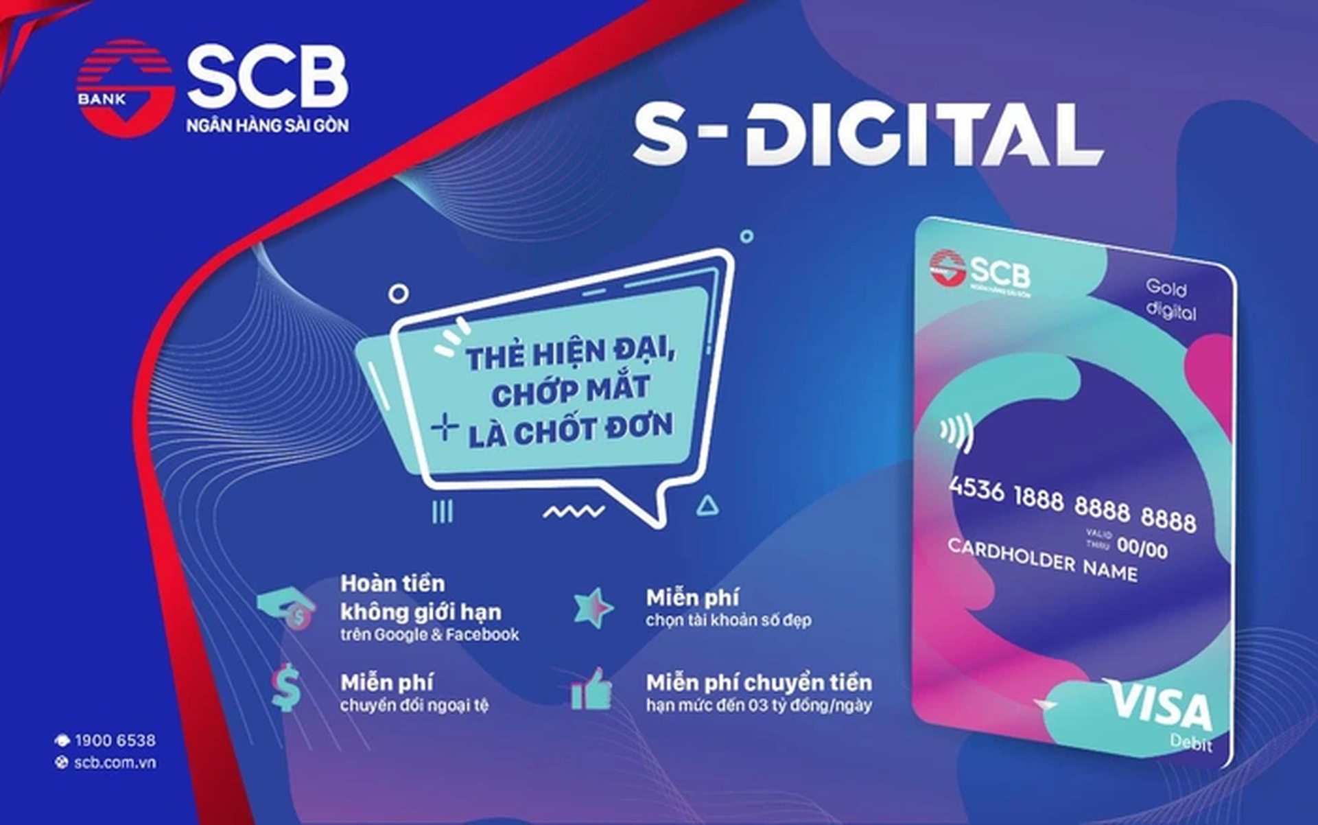 Gói tài khoản thanh toán S-Digital của e-banking SCB mang đến những lợi ích gì?	