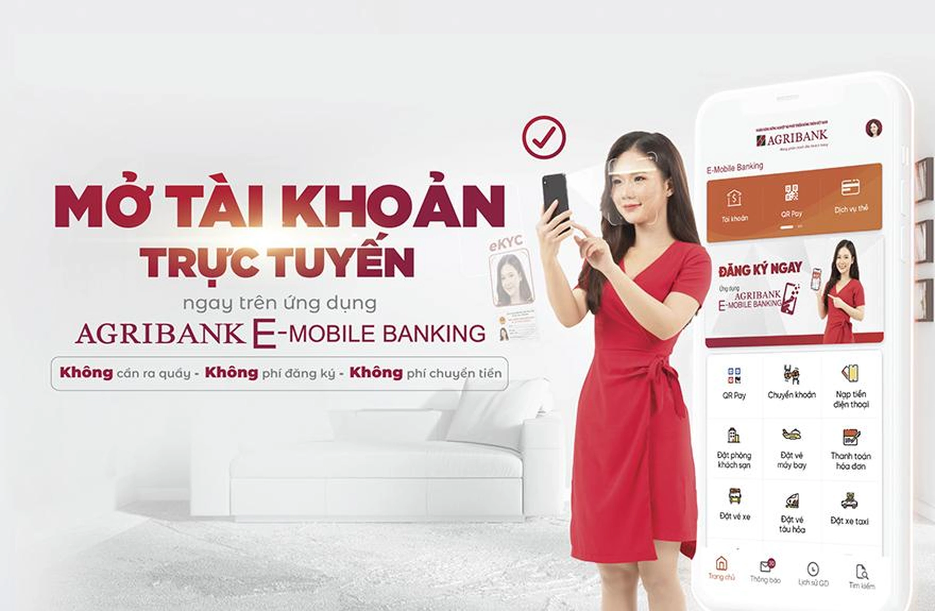 E-banking Agribank có hỗ trợ phát hành thẻ mới cho khách hàng đã có tài khoản thanh toán Agribank không?