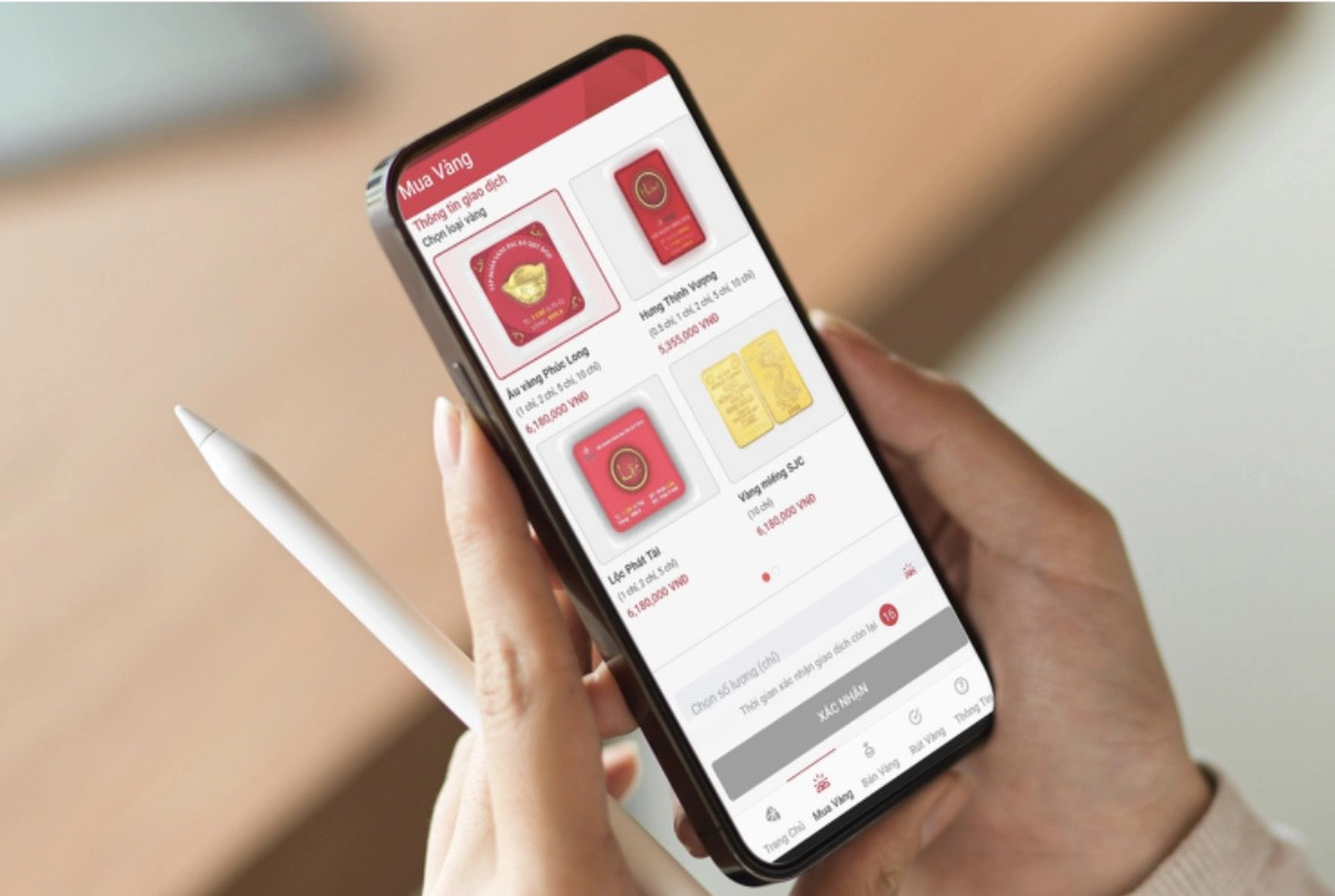 Hình thức mua bán vàng online nào phổ biến khi biểu đồ giá vàng biến động khó lường?