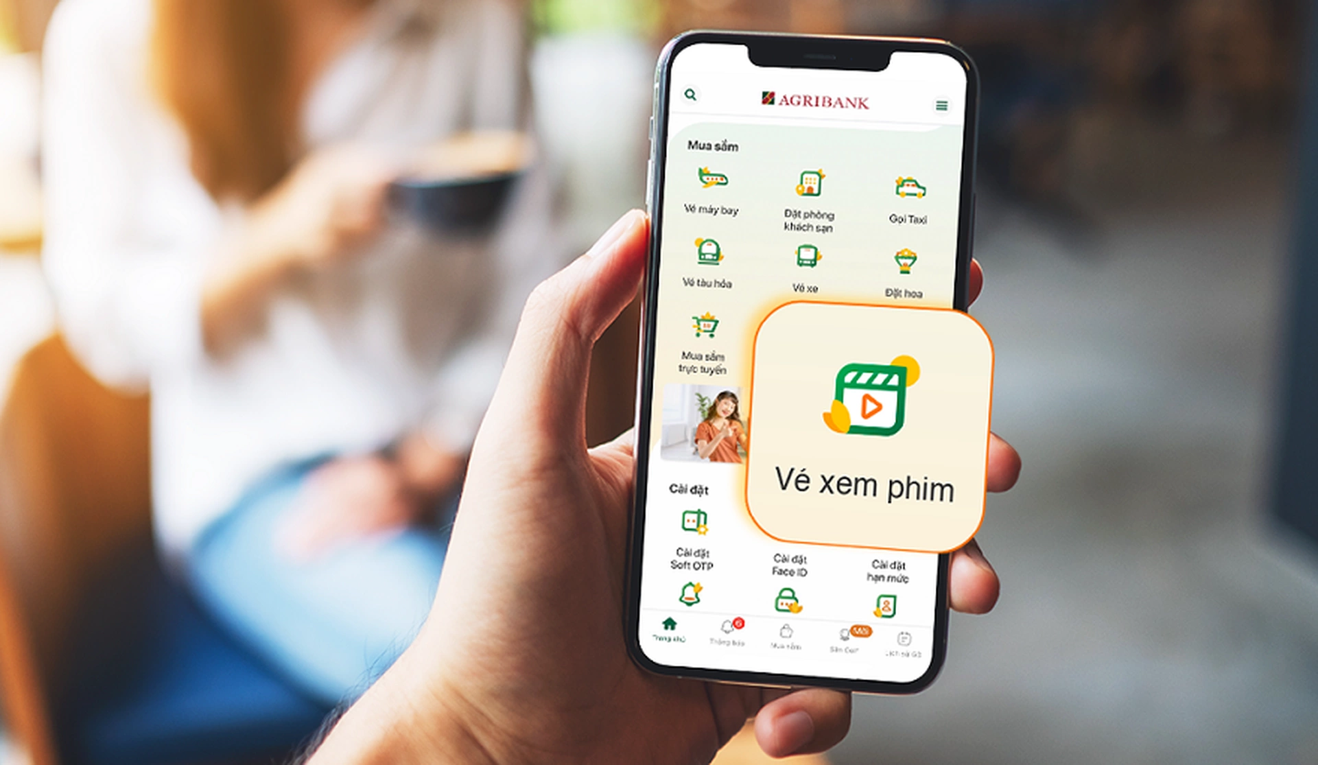Thanh toán vé xem phim với e-banking Agribank sẽ được hưởng những ưu đãi nào?