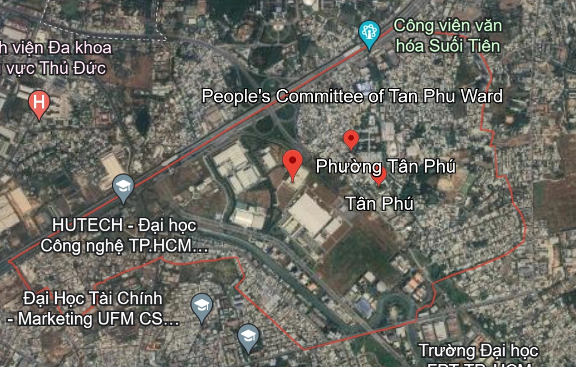Cập nhật bảng giá đất nhà nước ban hành phường Tân Phú TP. Thủ Đức mới nhất