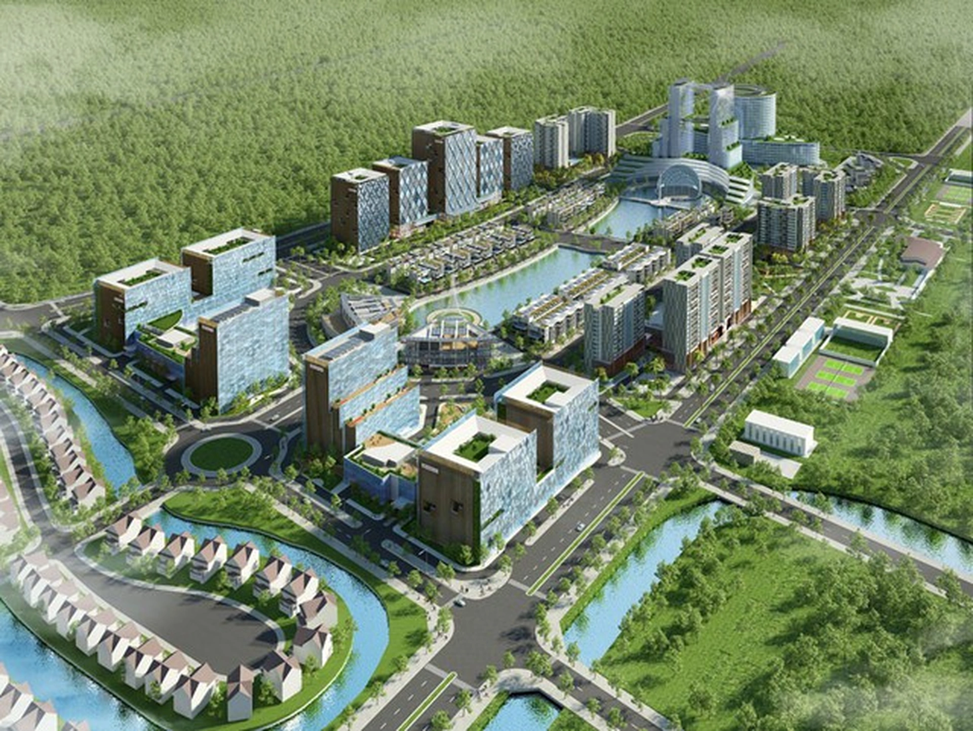 Quy hoạch Khu đô thị công viên công nghệ phần mềm tại Hà Nội có gì đáng chú ý?