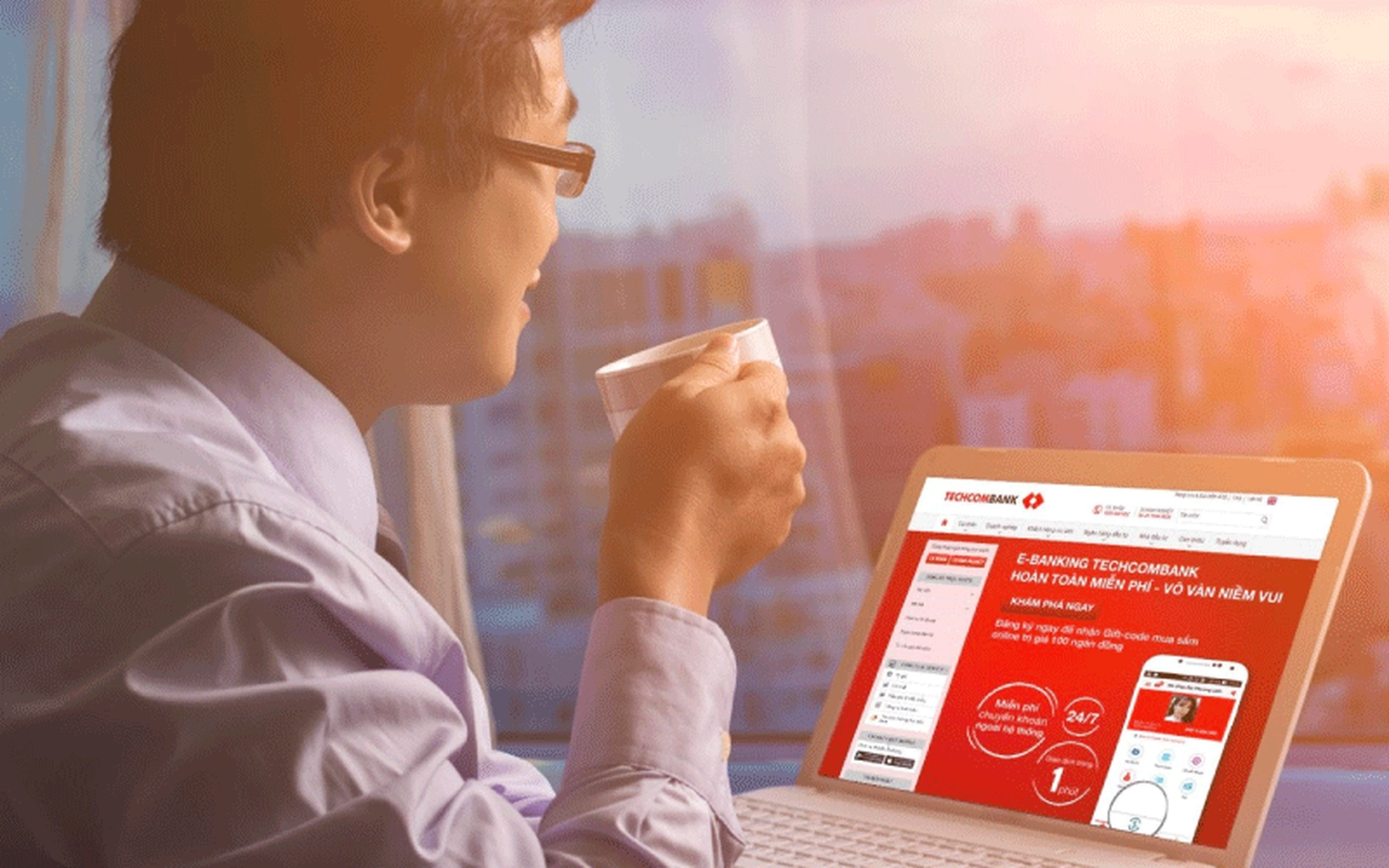 E-banking Techcombank có hỗ trợ dịch vụ đầu tư chứng khoán không?