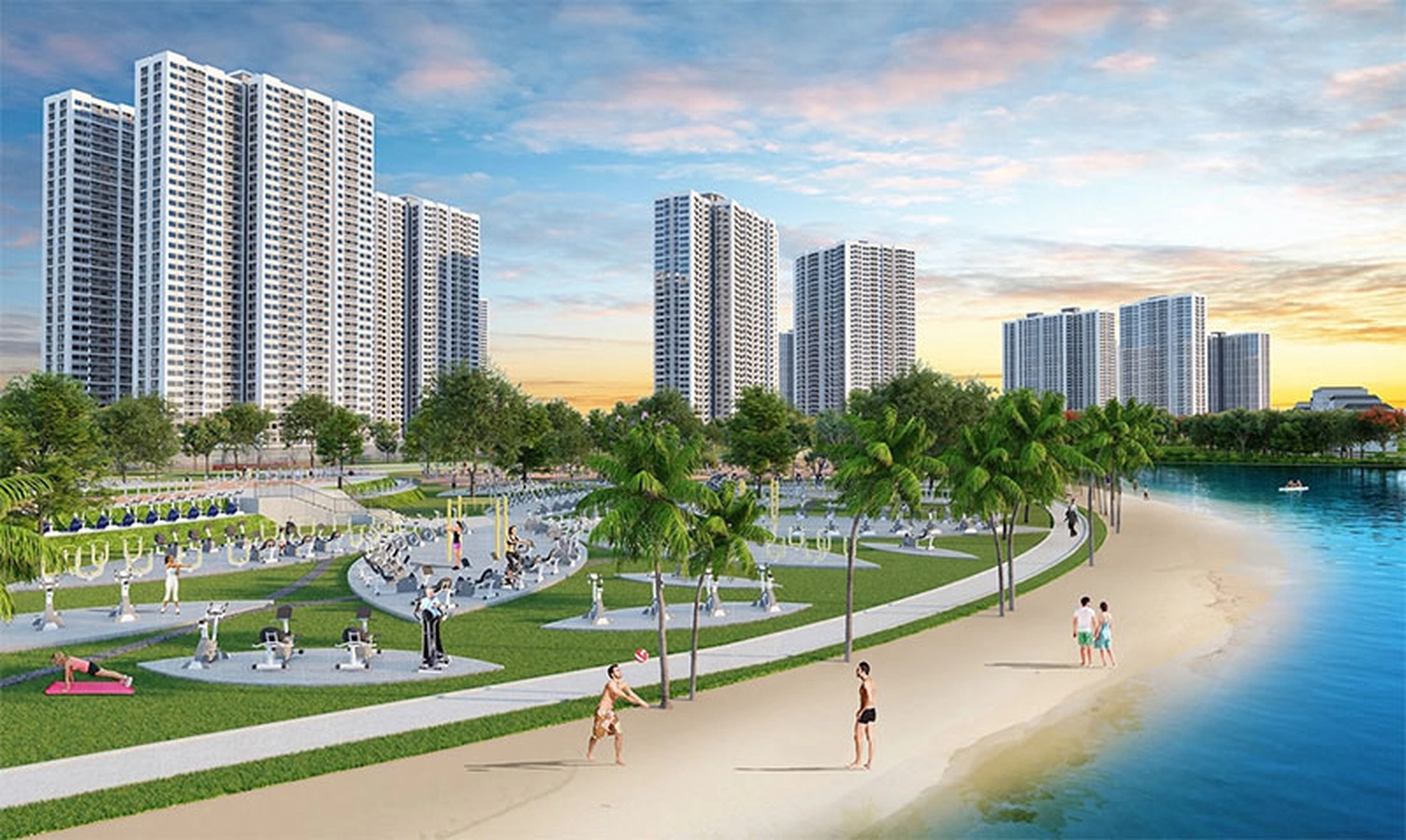 Phí dịch vụ hàng tháng dành cho người thuê nhà Smart City có chênh lệch giữa các phân khu không?