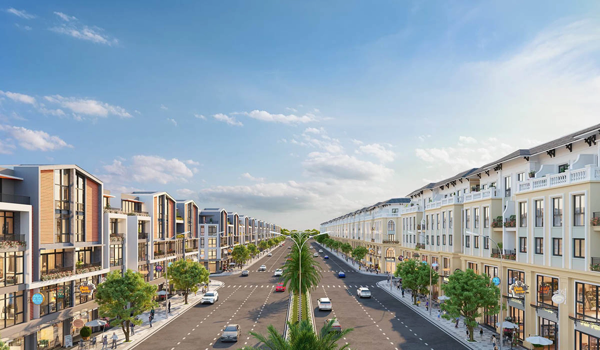 Hệ thống quản lý giao thông thông minh mang lại lợi ích gì cho khách thuê shophouse Vinhomes Ocean Park?