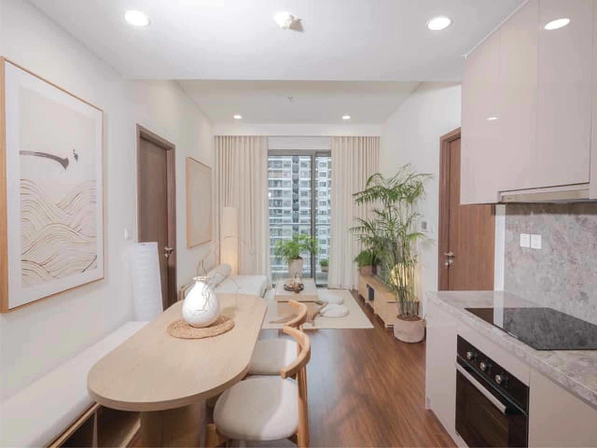 Giá thuê căn hộ Masteri West Heights 1PN và 2PN chênh lệch bao nhiêu?