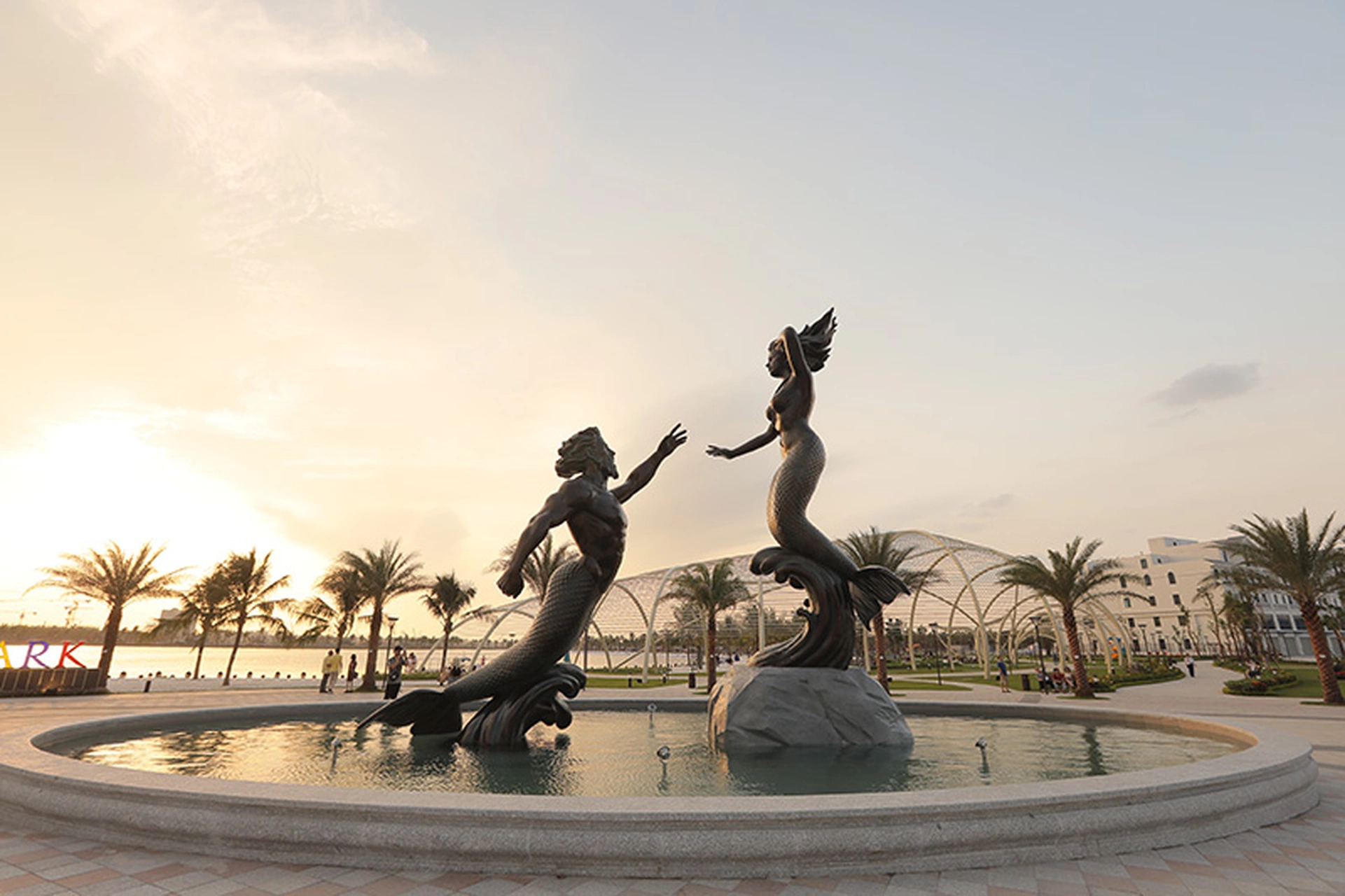 Có những địa điểm chụp ảnh đẹp nào dành cho khách thuê phòng Vinhomes Ocean Park theo ngày?