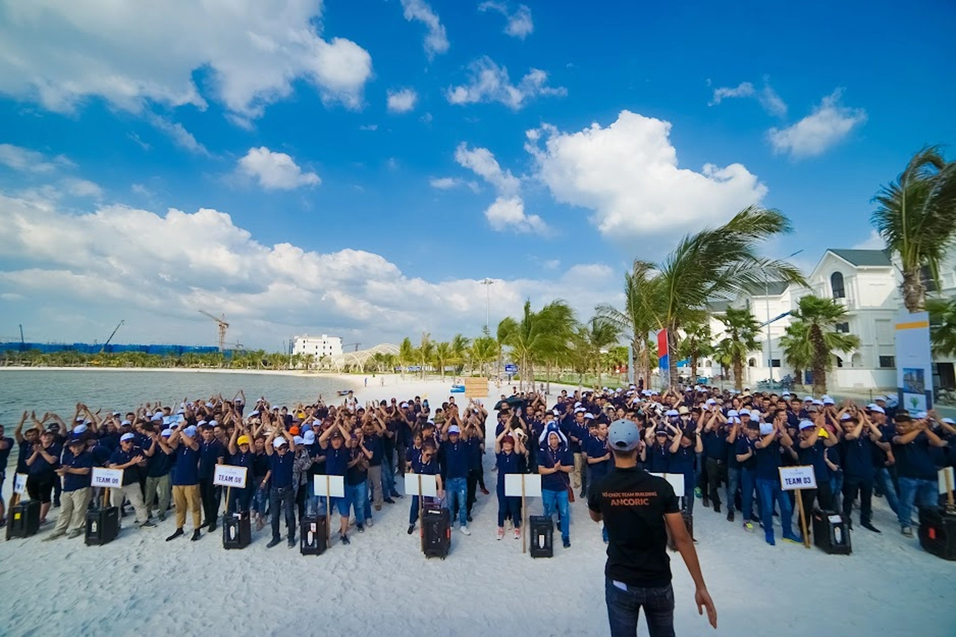 Vì sao nhiều công ty chọn thuê nhà Ocean Park ngắn ngày để tổ chức teambuilding?