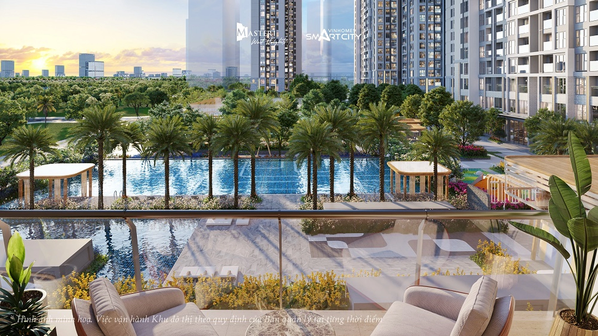 Thuê căn hộ Masteri West Heights nào để sở hữu Luxury Park View?