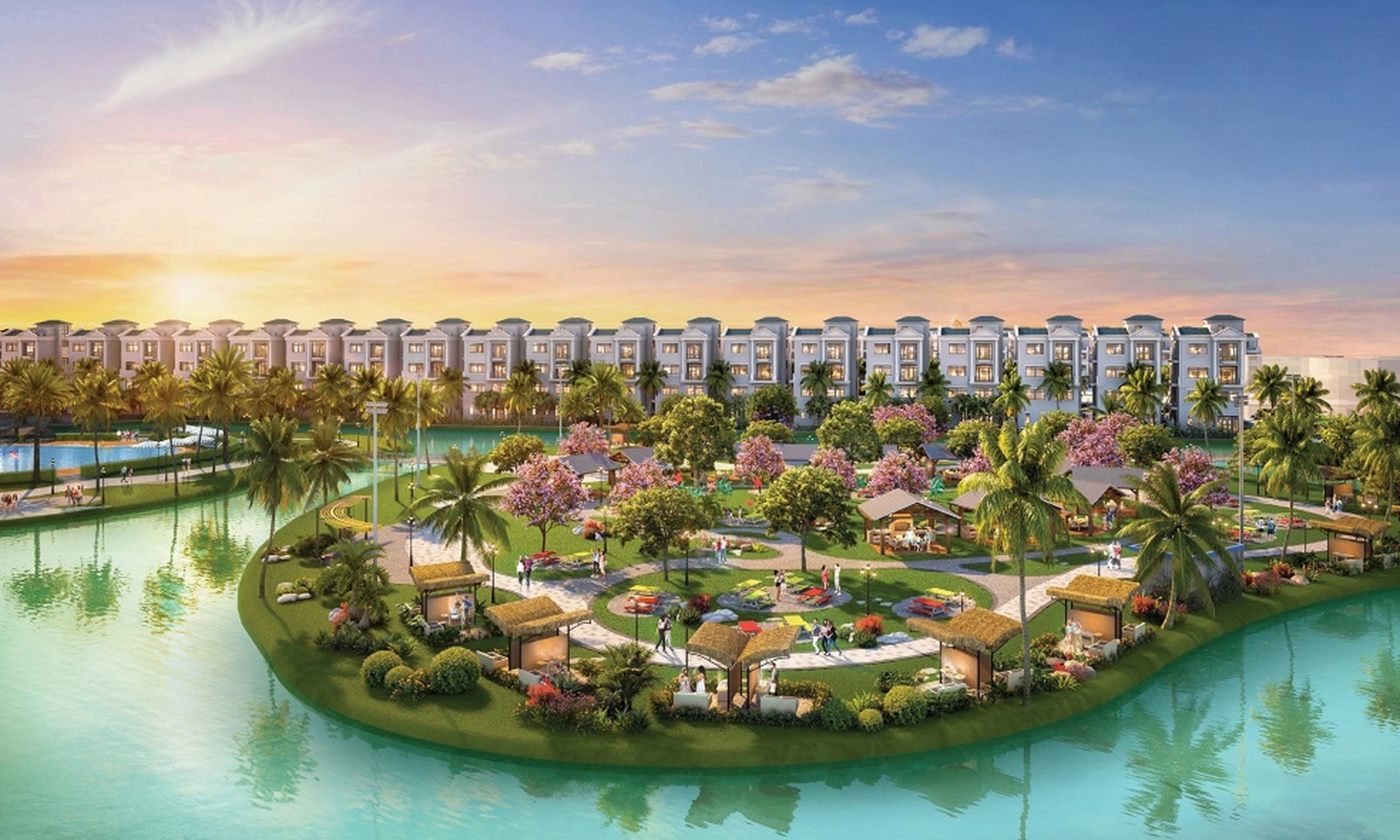Chuỗi 11 boutique park đem lại giá trị nghỉ dưỡng thế nào cho người thuê nhà Ocean Park?