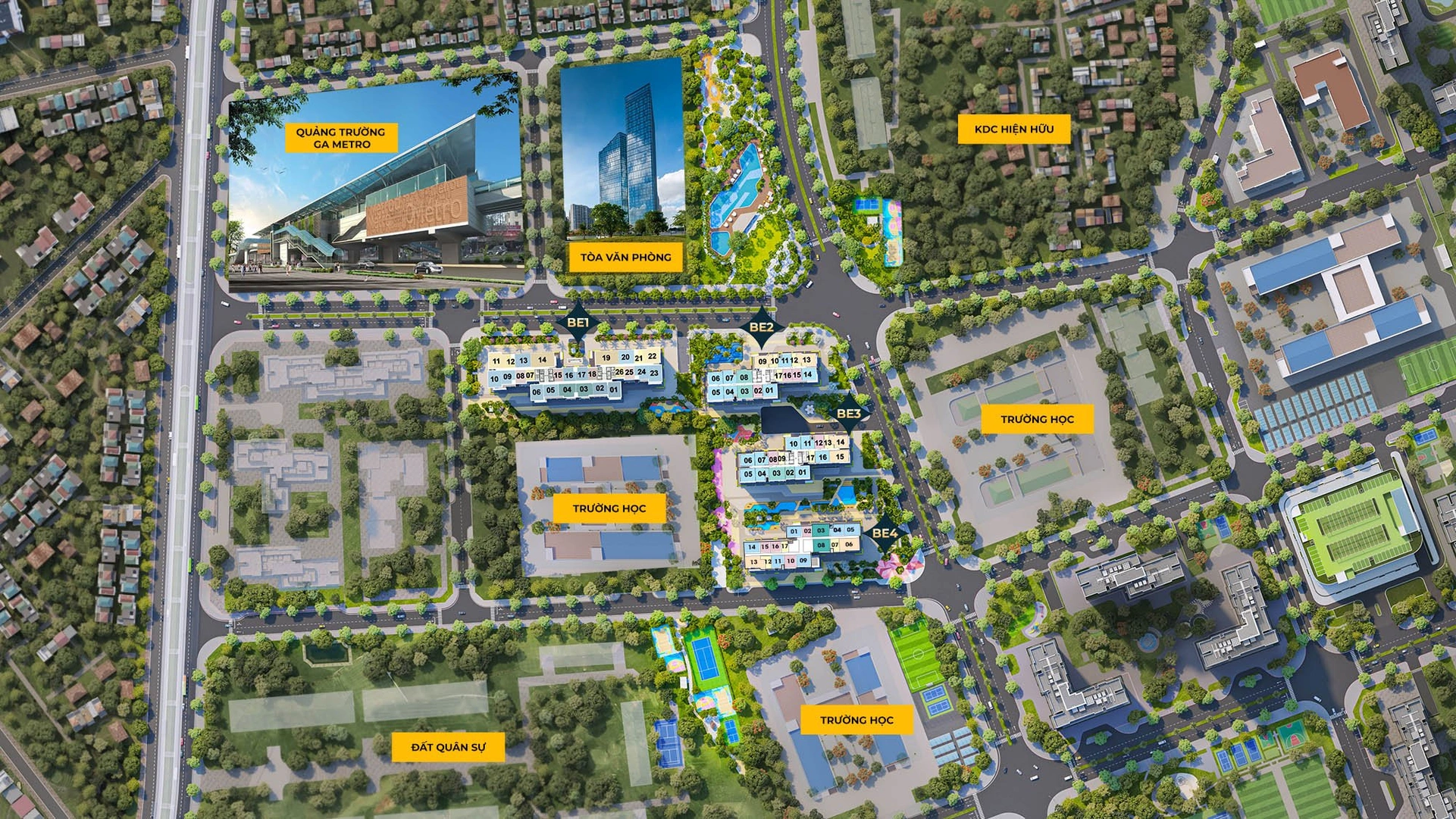Vị trí căn hộ The Beverly Vinhomes Ocean Park nằm ở đâu?