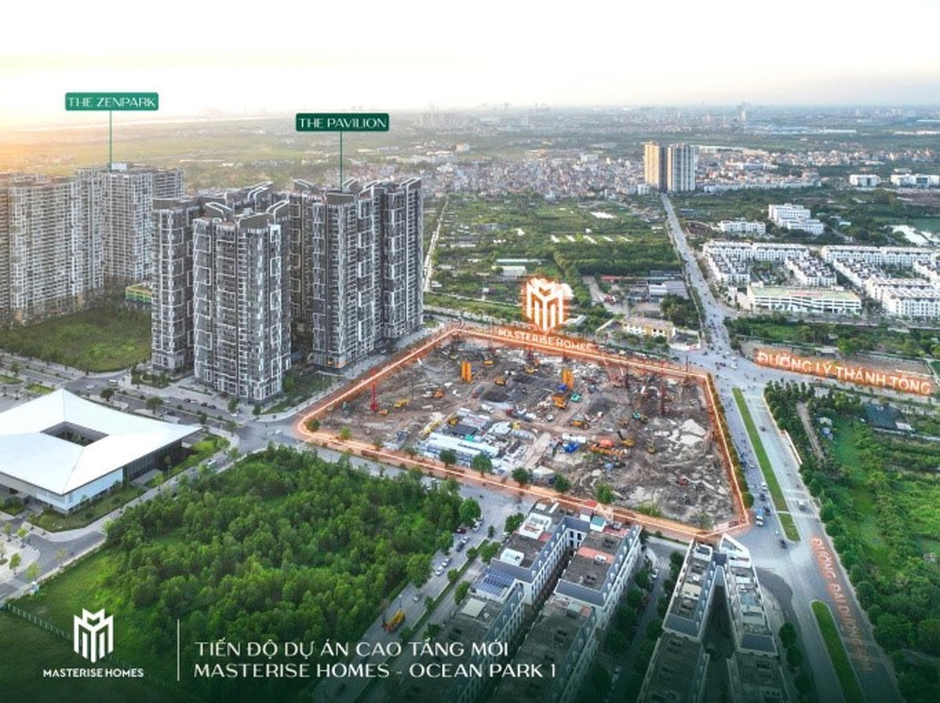 Phân khu Masteri The Lake tại Vinhomes Ocean Park 1 có những loại hình căn hộ nào?