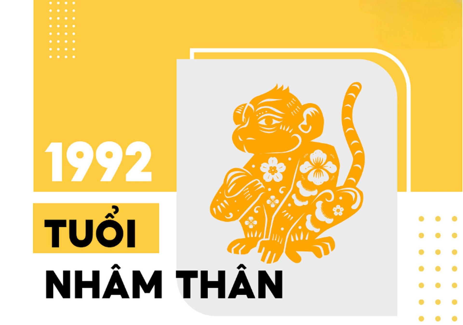 Tuổi Nhâm Thân 1992 hợp màu gì, kỵ màu gì nhất năm 2025?
