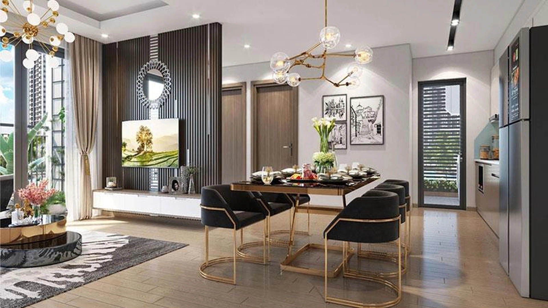 Bán căn hộ The Zenpark Vinhomes Ocean Park tòa R1.01 chi tiết nhất