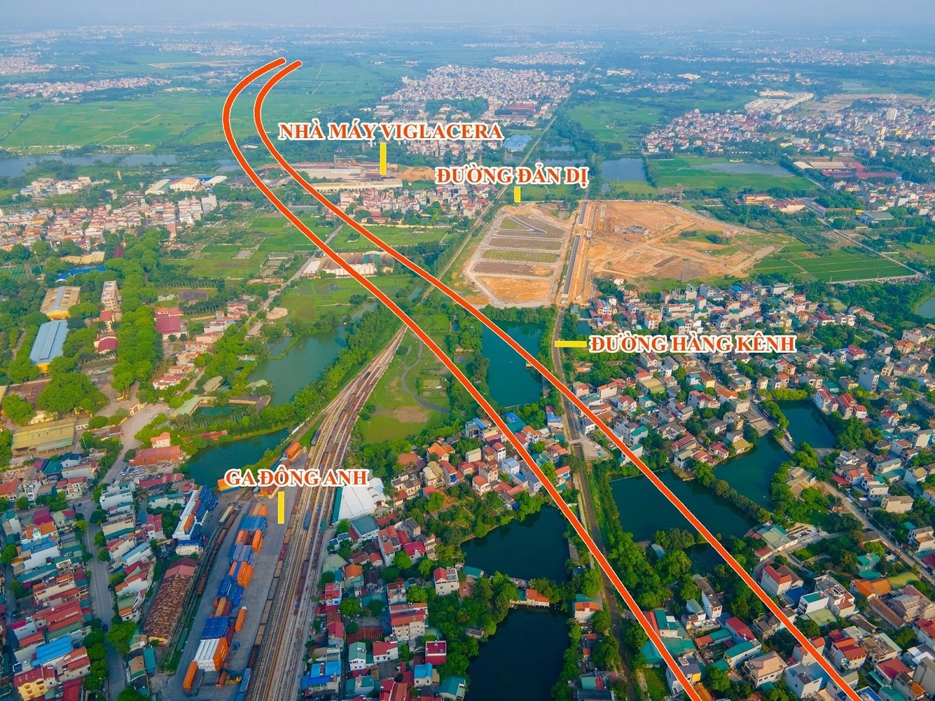Huyện Đông Anh hưởng lợi thế gì từ dự án khép kín vành đai 3 trị giá 8.000 tỷ đồng?