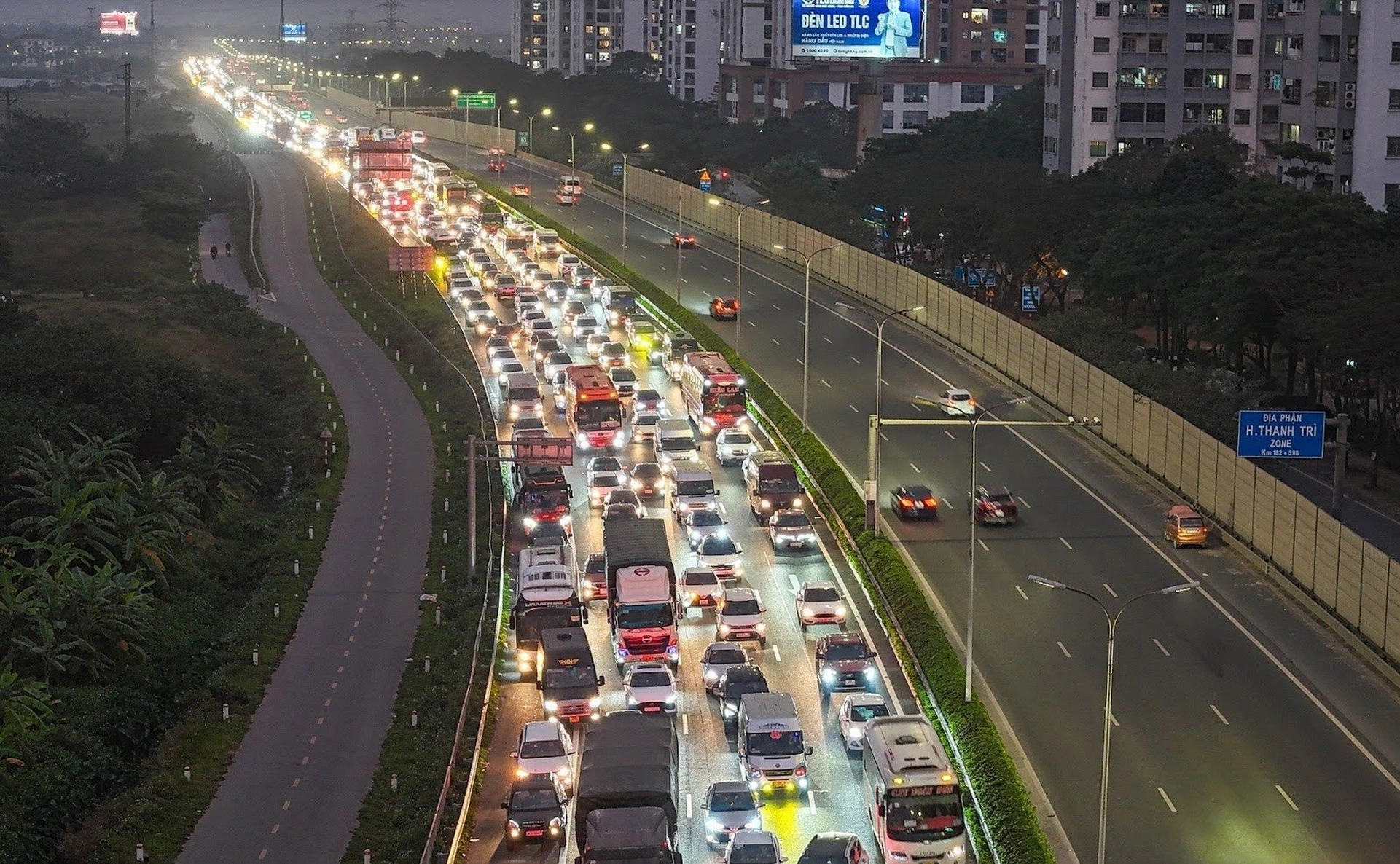 Vành đai 3.5 Hà Nội: Cập nhật tiến độ tại huyện Thanh Trì