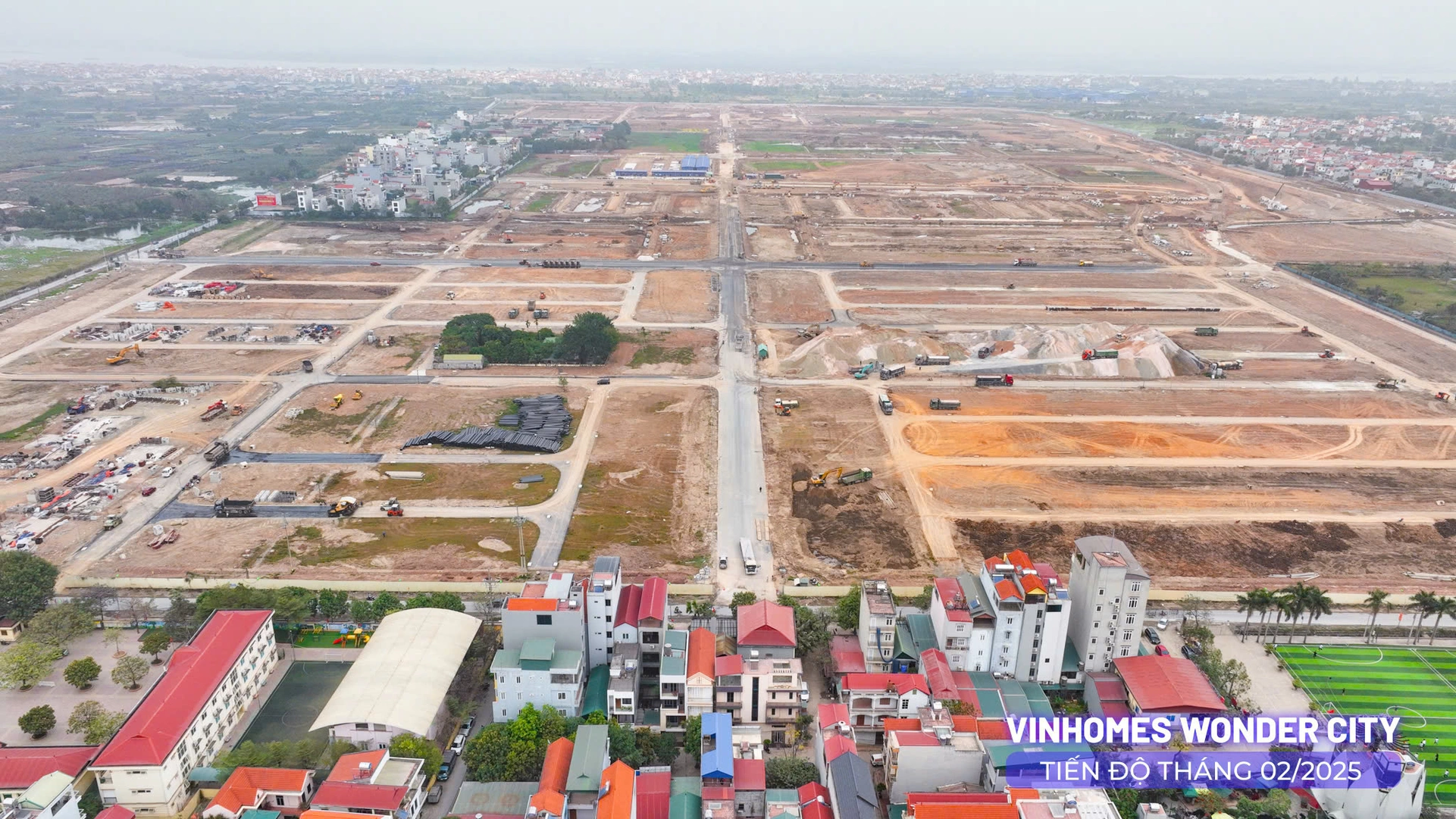 Vinhomes Wonder City Đan Phượng: Đại Đô Thị 18.400 Tỷ Đồng Sắp Thành Hình