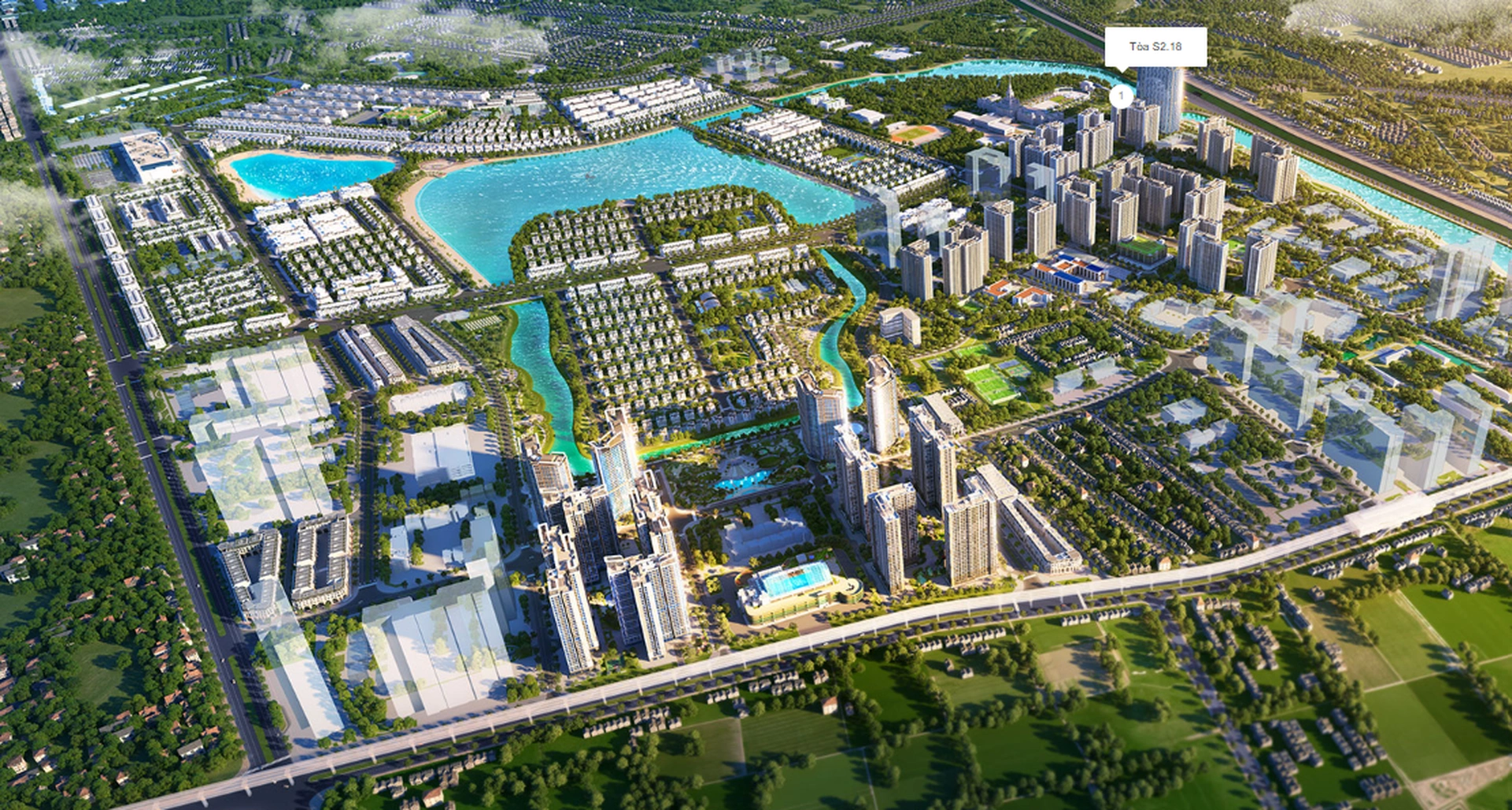 Tòa S2.18 The Sapphire 2 Vinhomes Ocean Park