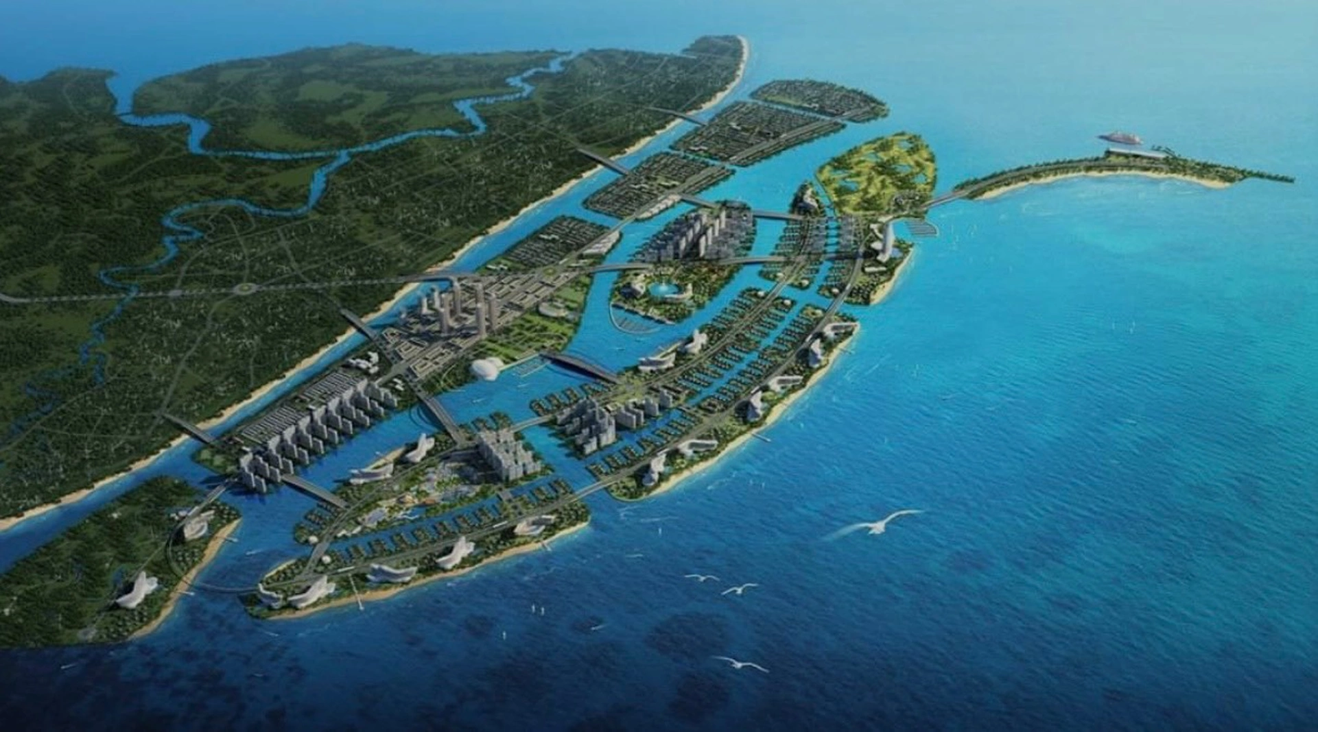 Vingroup khởi công siêu đô thị lấn biển Cần Giờ 217.000 tỷ đồng ngày 19/4