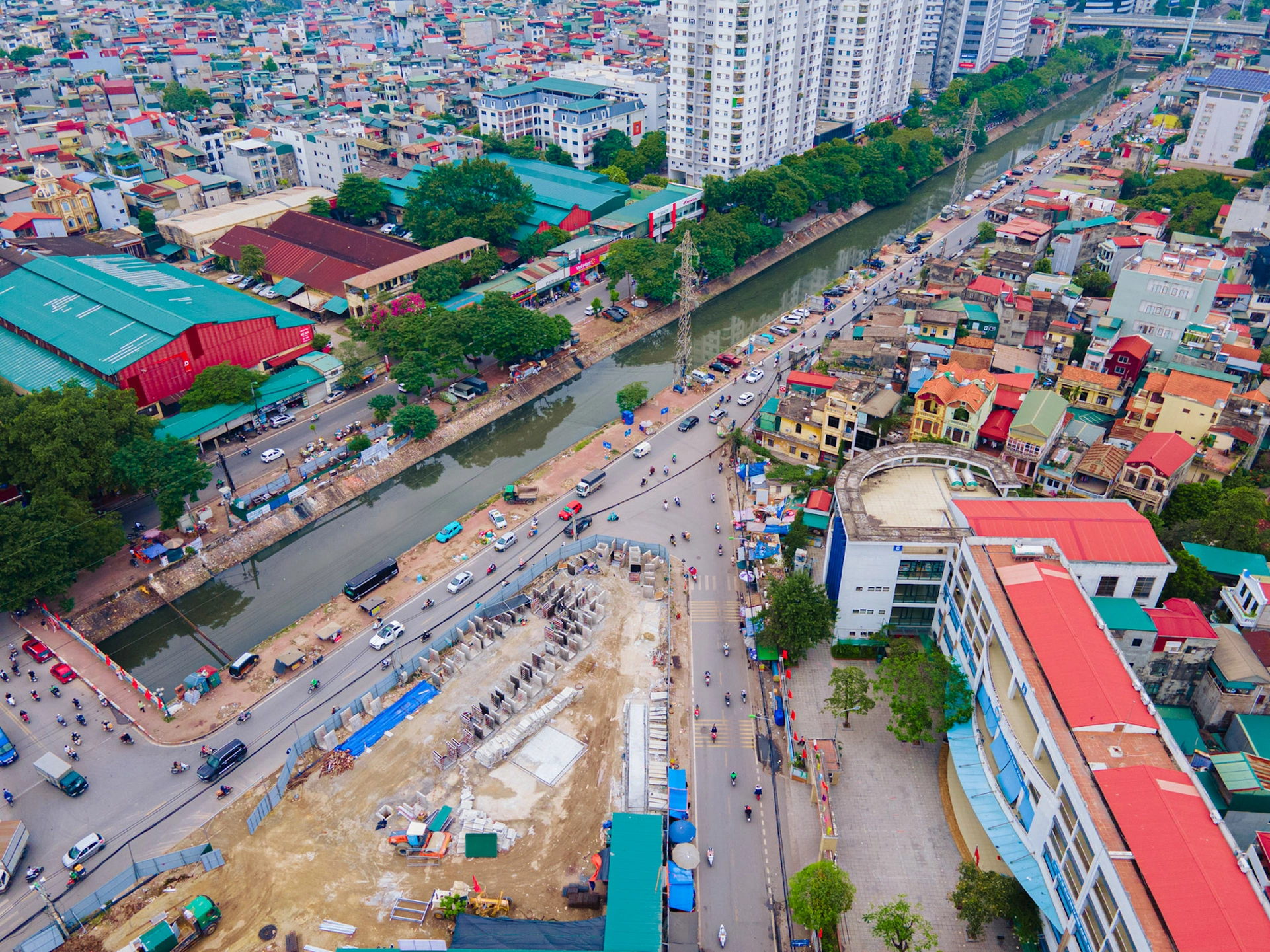 Hoàng Mai bứt tốc giao dịch thổ cư tháng 4/2025: Lĩnh Nam dẫn đầu toàn quận