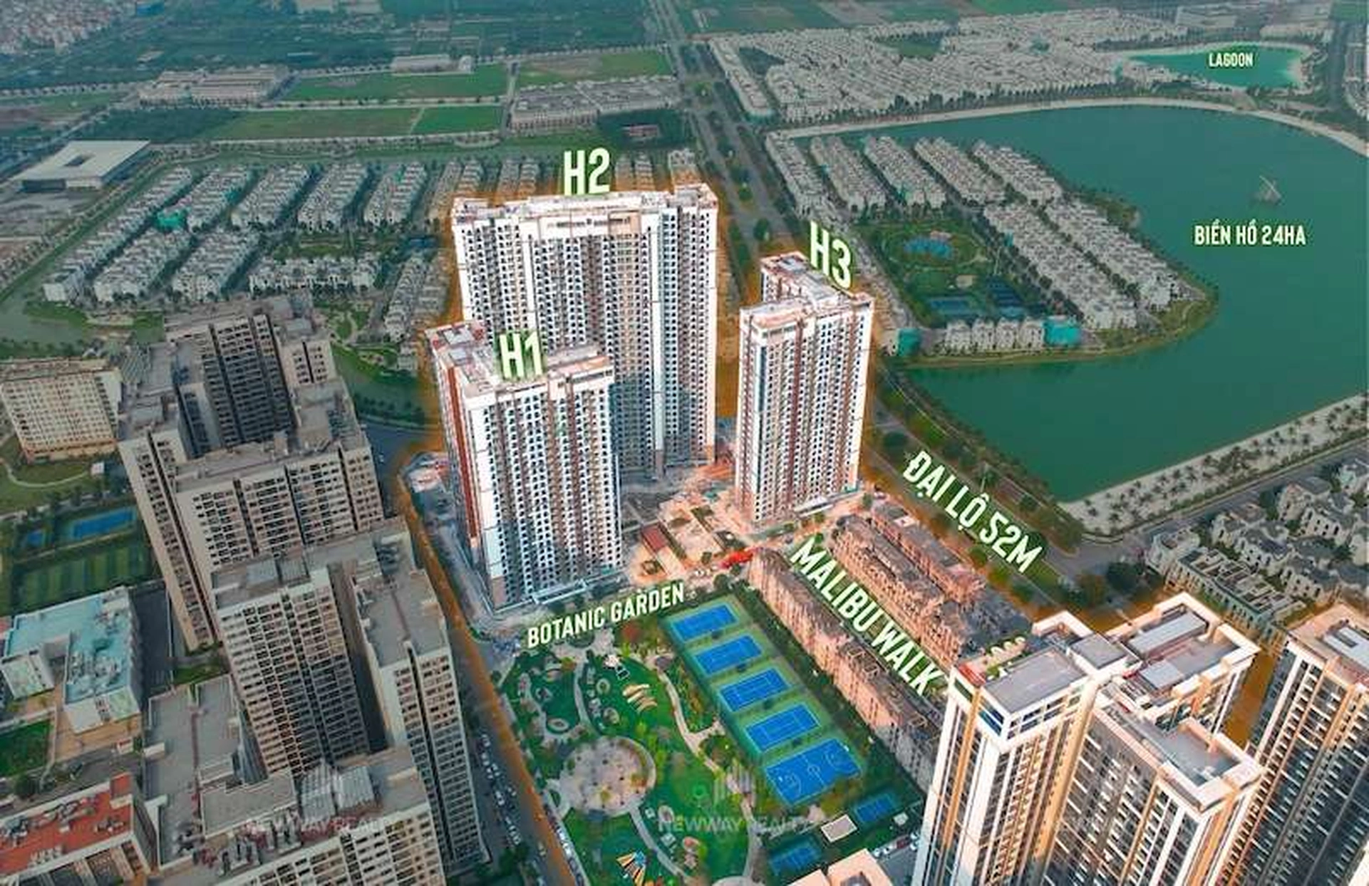 Bán căn Studio tòa H3 Masteri Waterfront: Lợi thế tầng cao, view đẹp, giá tốt
