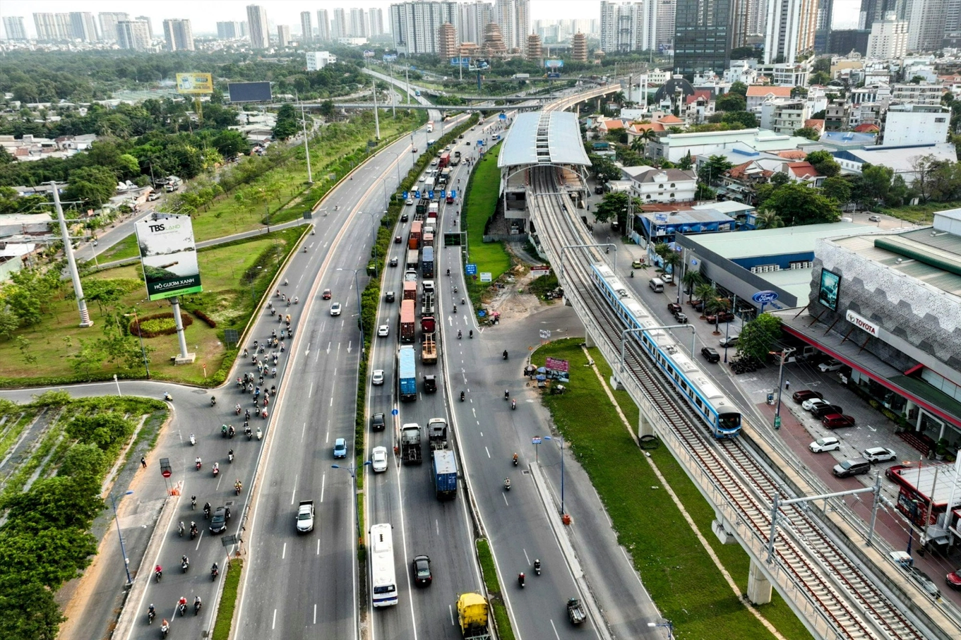 Sắp có metro trên cao phía Đông Bắc TP.HCM: Cú hích cho bất động sản dọc quốc lộ 13