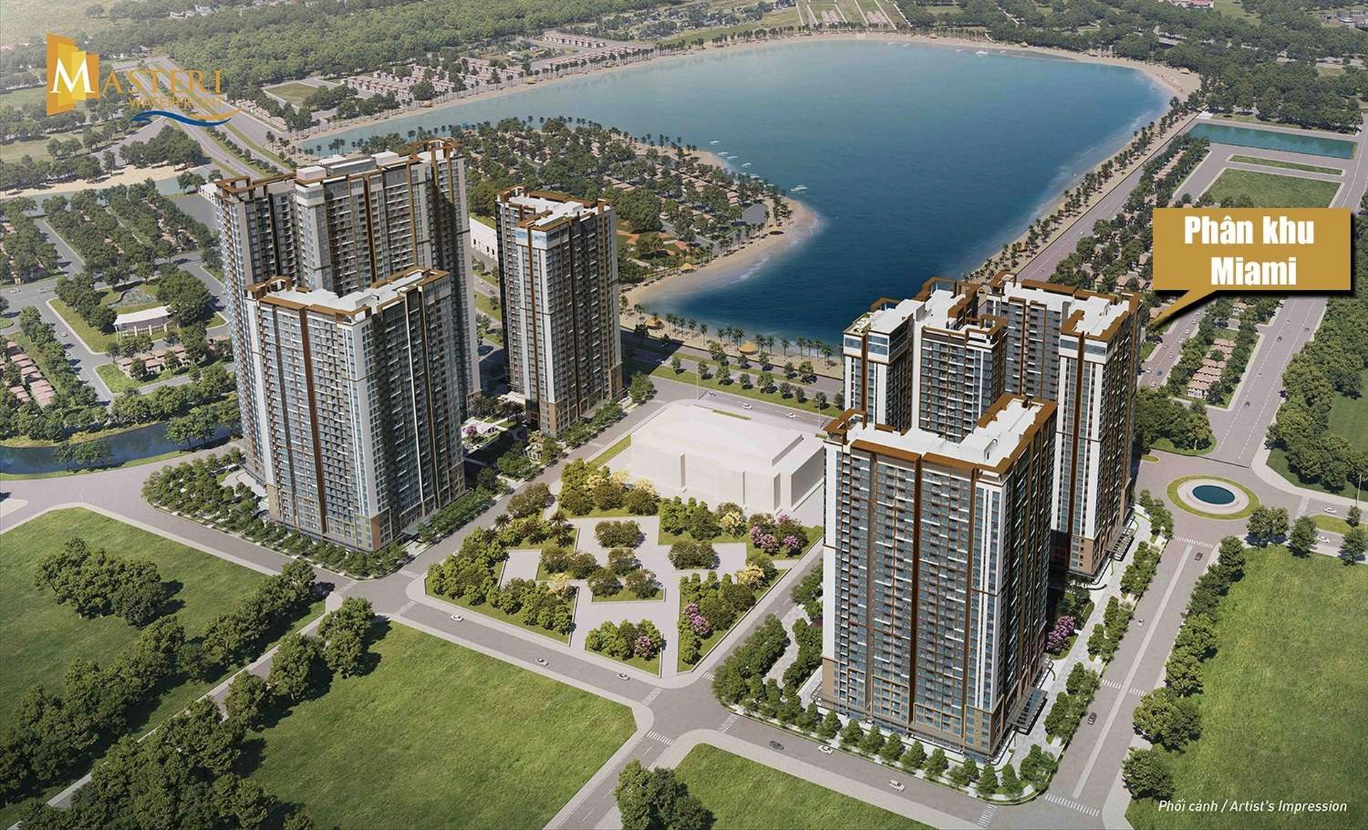 Căn hộ 2PN Masteri Waterfront tầng cao, full đồ rời – Sẵn sàng đón chủ nhân mới vào ở