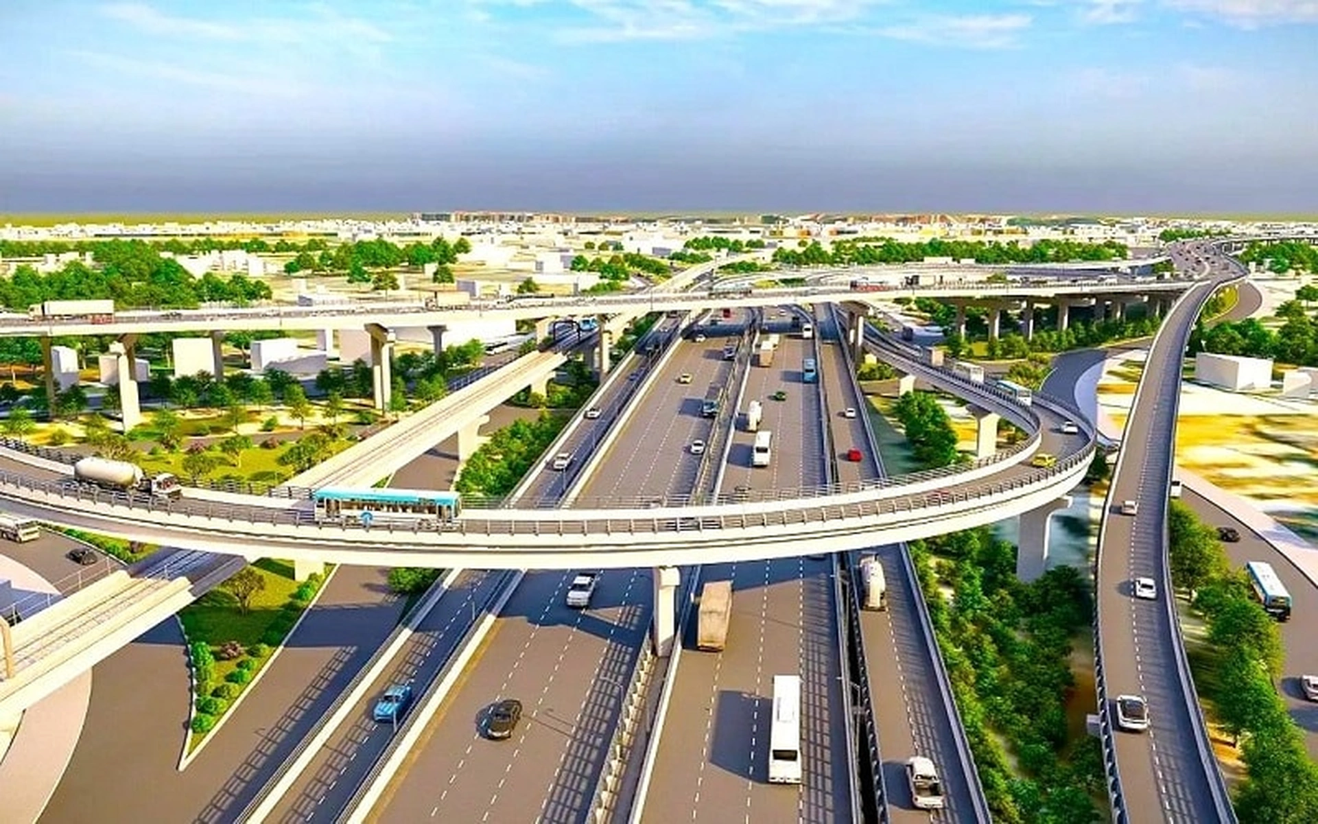 Khởi công siêu dự án Vành đai 4 qua Bình Dương gần 12.000 tỷ: Cửa ngõ đến sân bay Long Thành