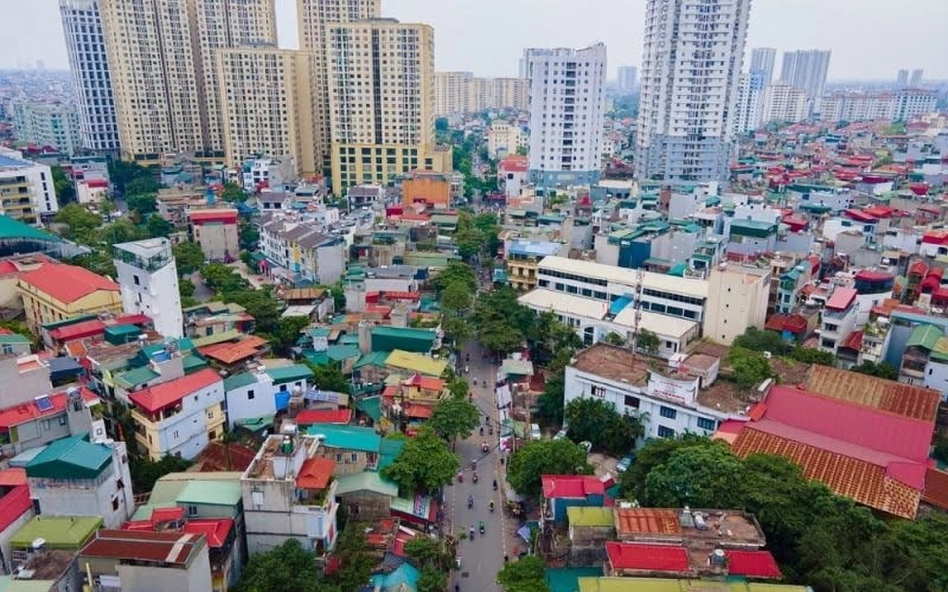 Phường Lĩnh Nam giữ nhịp thị trường thổ cư Hoàng Mai giữa lúc thị trường suy giảm