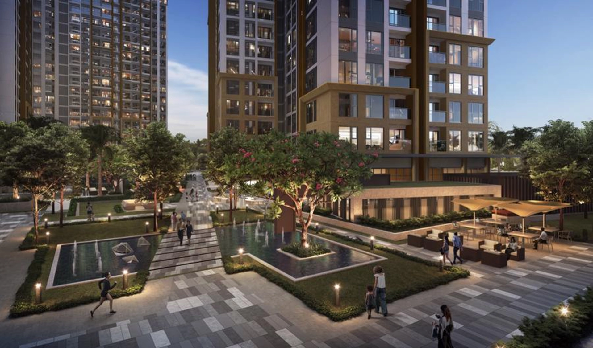 Tiện ích phân khu Hawaii của Masteri Waterfront có gì nổi bật?