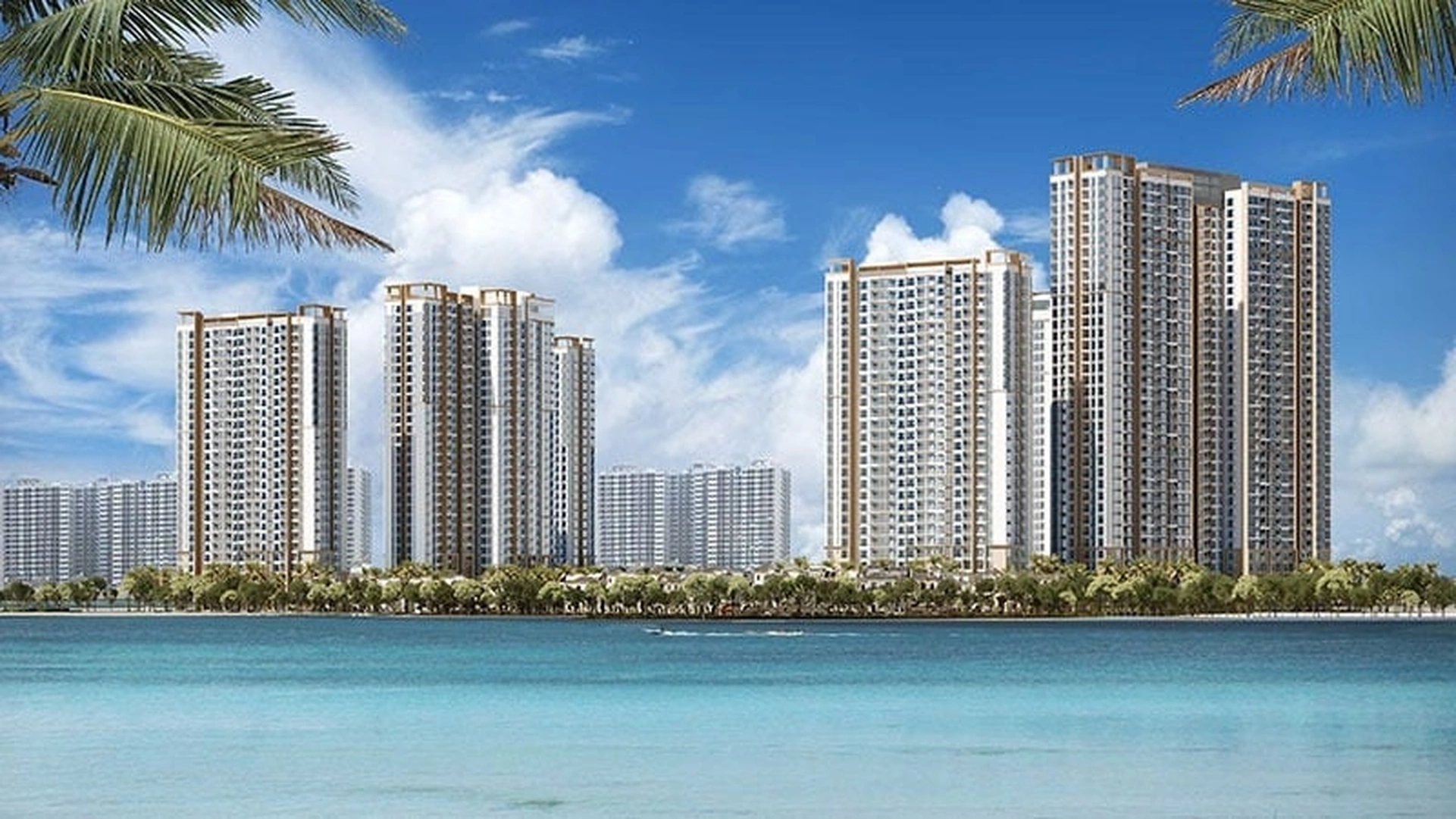 Các kiểu căn hộ tại  phân khu Hawaii - Masteri Waterfront 
