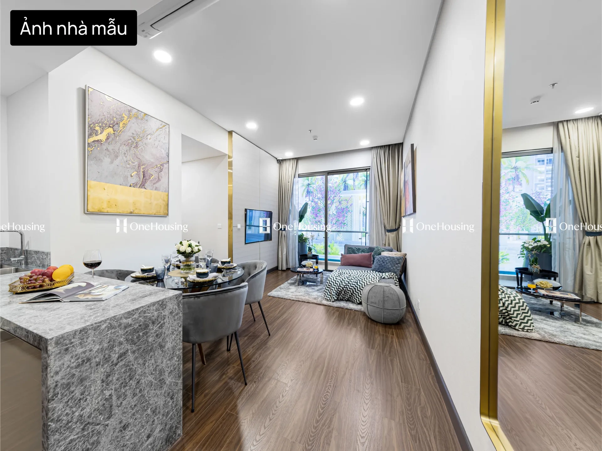 Căn 3PN tòa M1 - Masteri Waterfront 73.89m² có giá bao nhiêu?