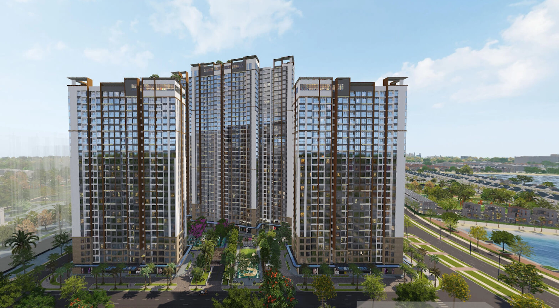 Các kiểu căn hộ tại phân khu Hawaii - Masteri Waterfront