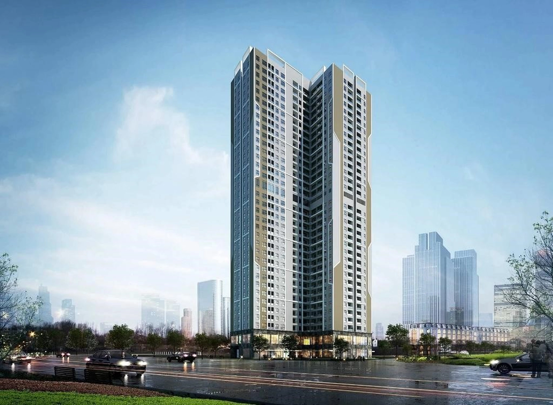 Mặt bằng dự án nhà ở xã hội 393 Lĩnh Nam ra sao?